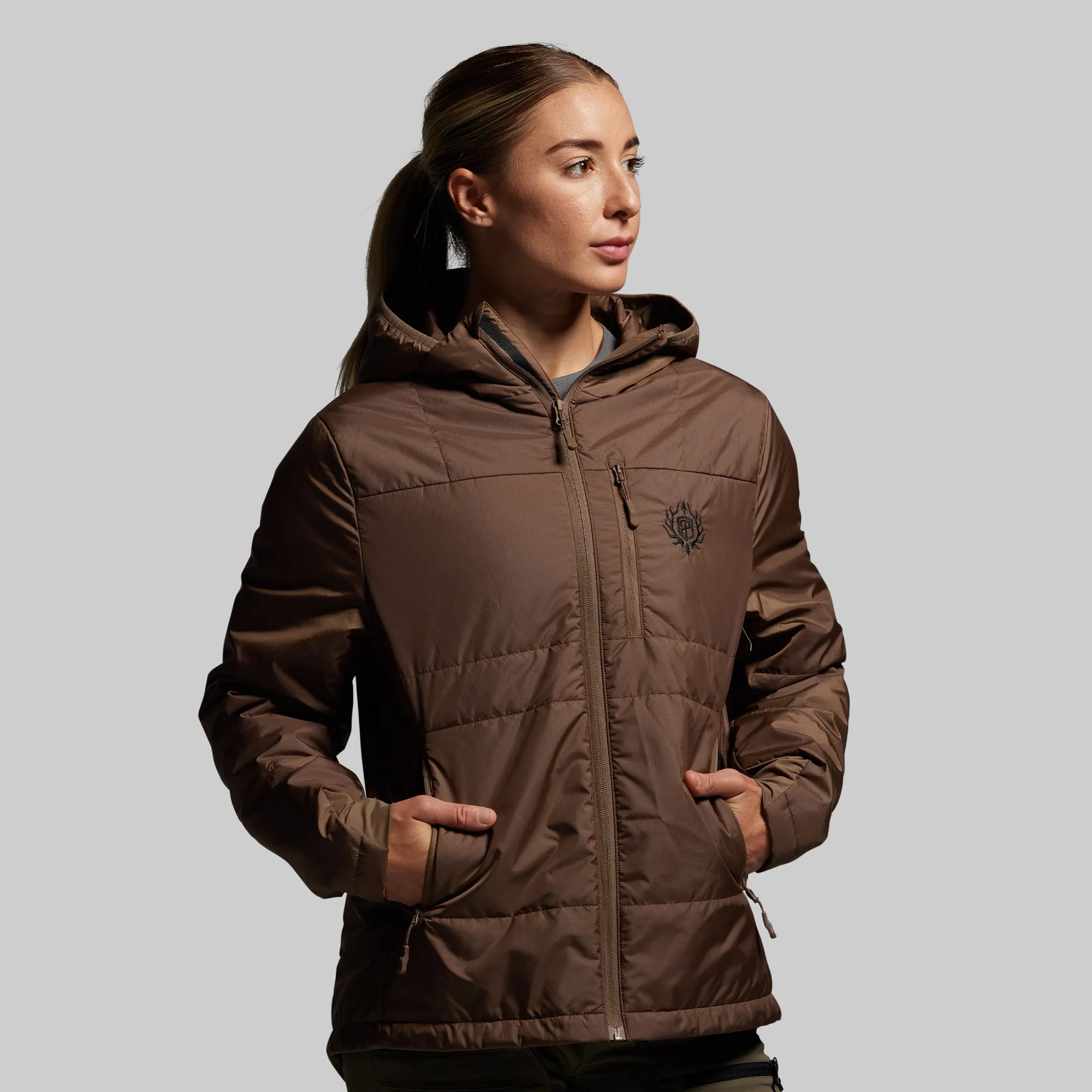 Women's Tundra Jacket Light 2.0 (Coyote Brown) sold by Born Primitive