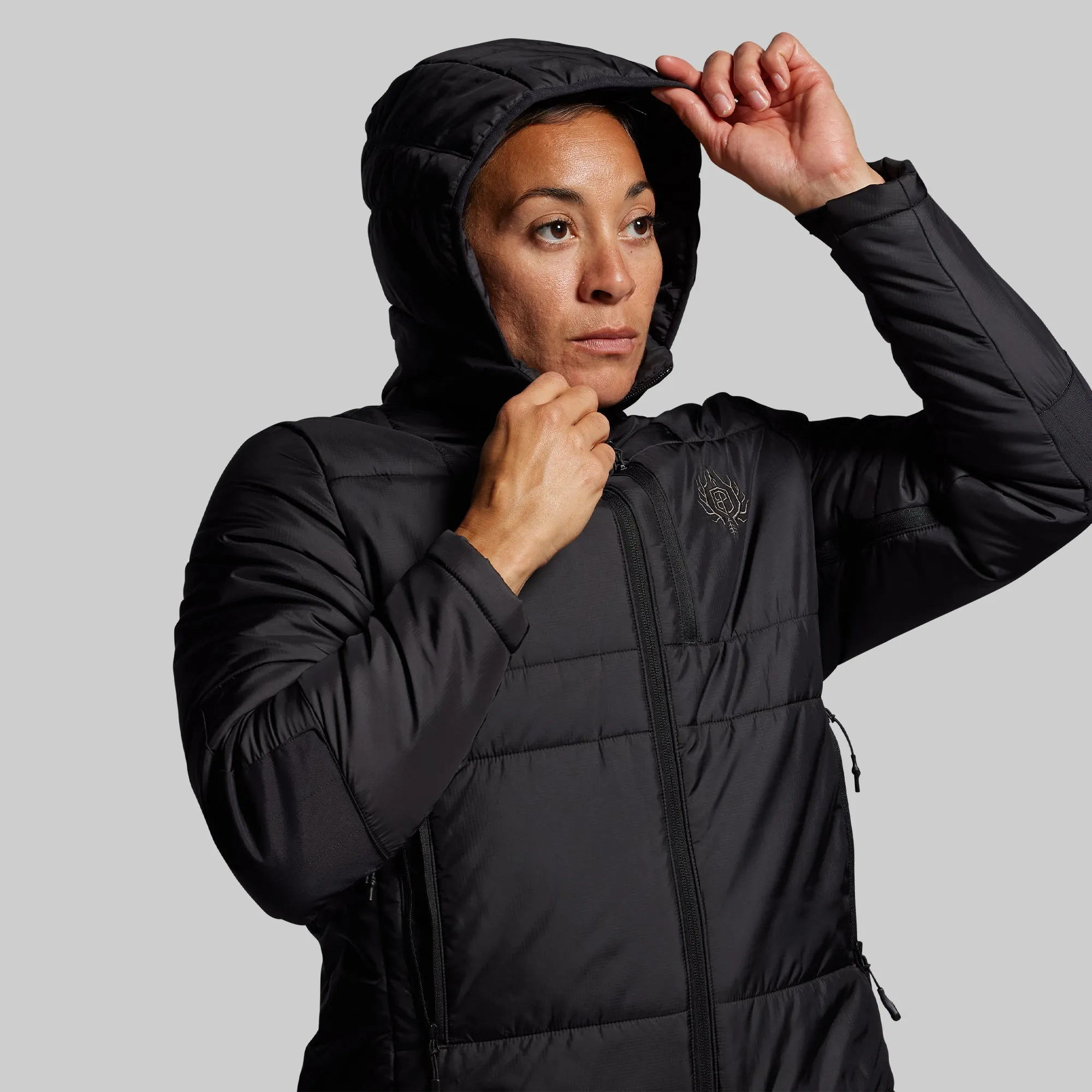Women's Tundra Jacket 2.0 (Black) sold by Born Primitive product image thumbnail 3