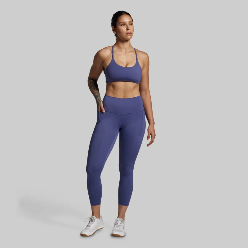 Your Go To 7/8 Legging w/ Pockets 2.0 Set (Deep Sky) sold by Born Primitive