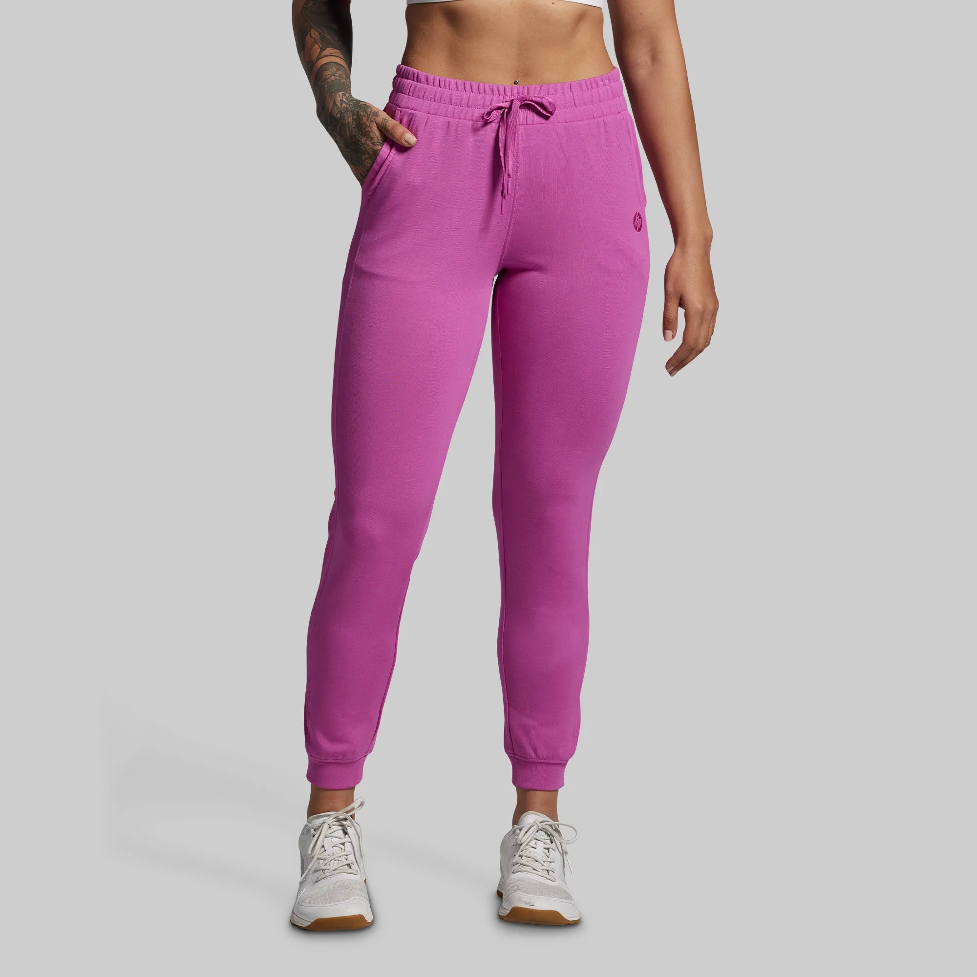 Lounge Lux Cropped Pullover Set (Viola) sold by Born Primitive product image thumbnail 5