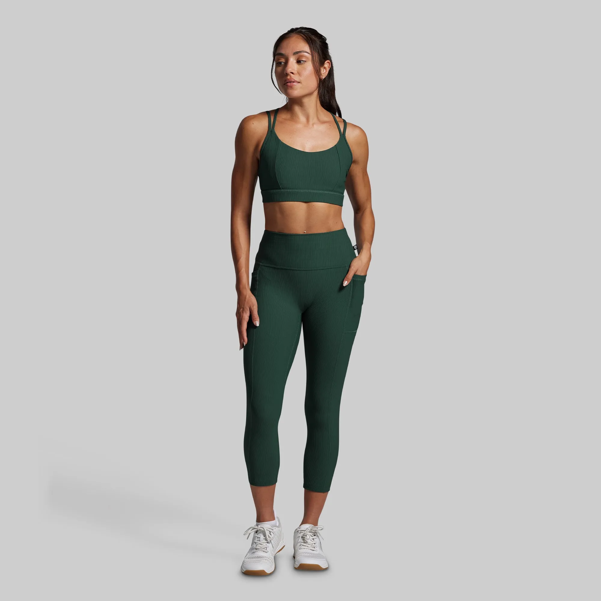 All or Nothing Capri Set (Grove) sold by Born Primitive