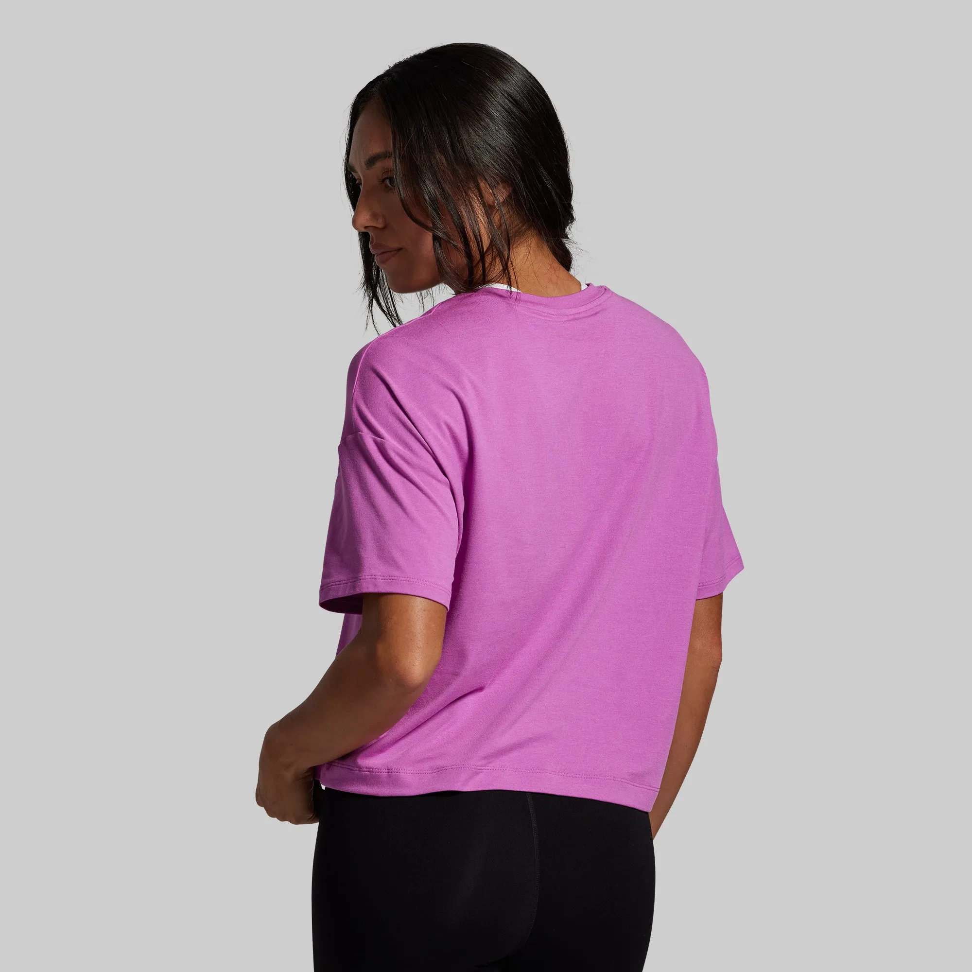 BP Premium Basic Crop Tee (Viola) sold by Born Primitive product image thumbnail 2