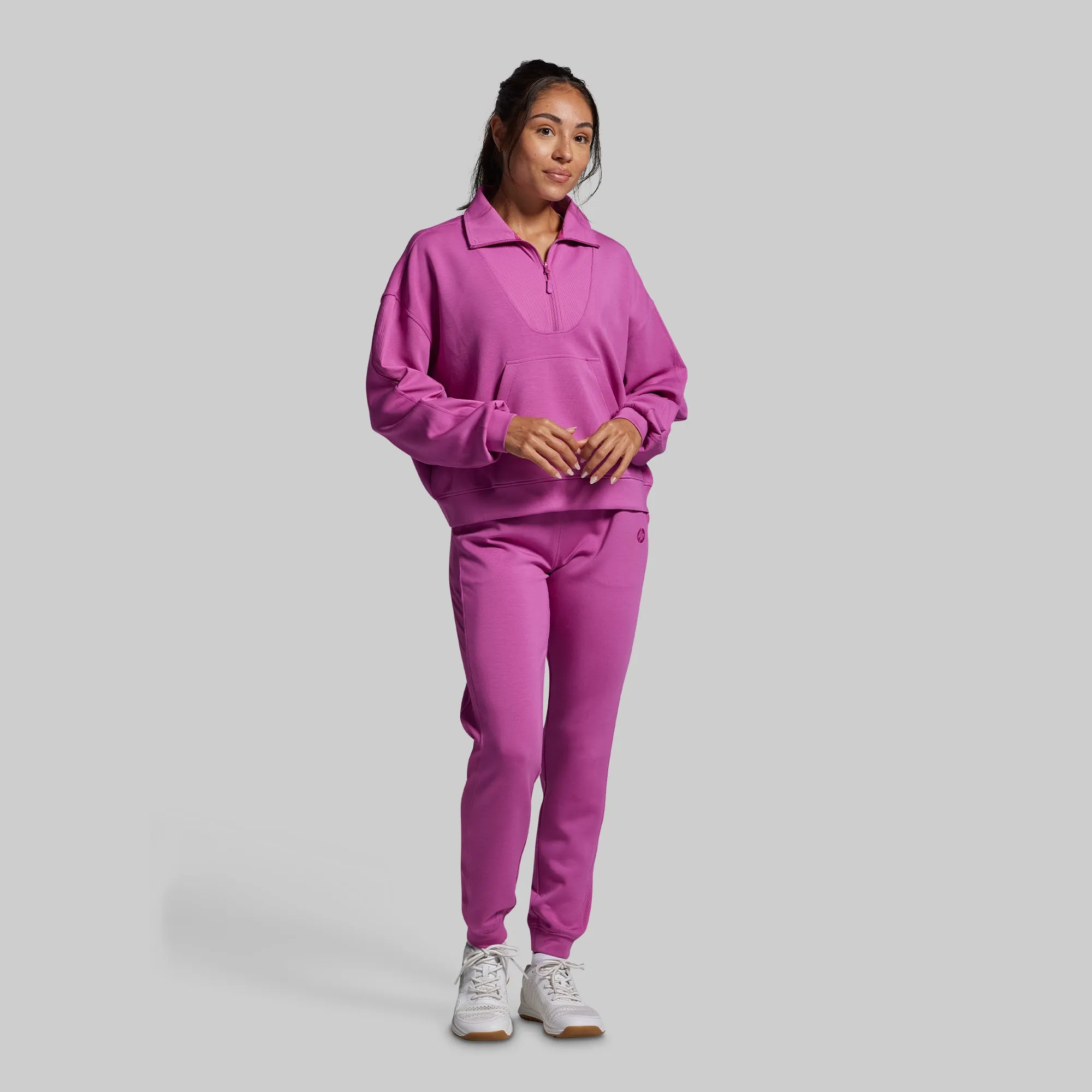 Lounge Lux Quarter Zip Pullover (Viola) sold by Born Primitive product image thumbnail 5