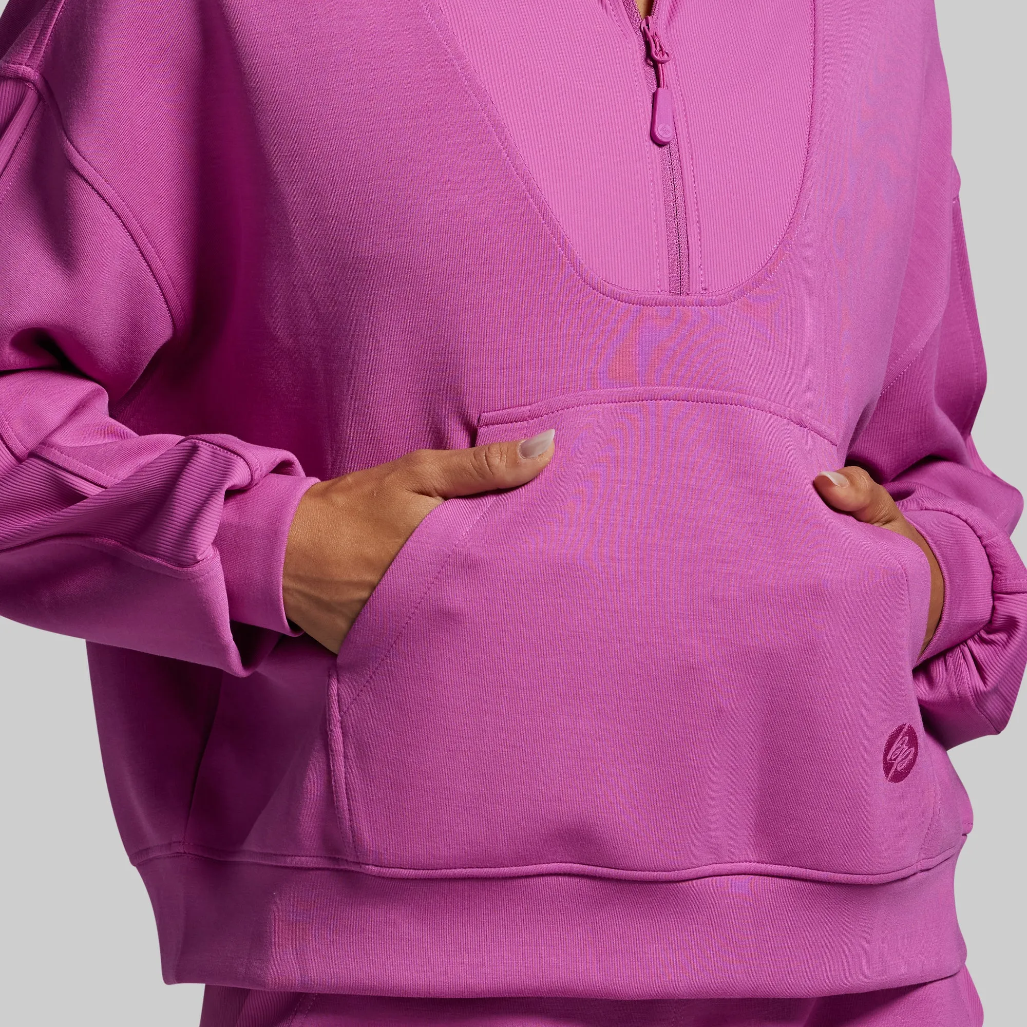 Lounge Lux Quarter Zip Pullover (Viola) sold by Born Primitive product image thumbnail 3