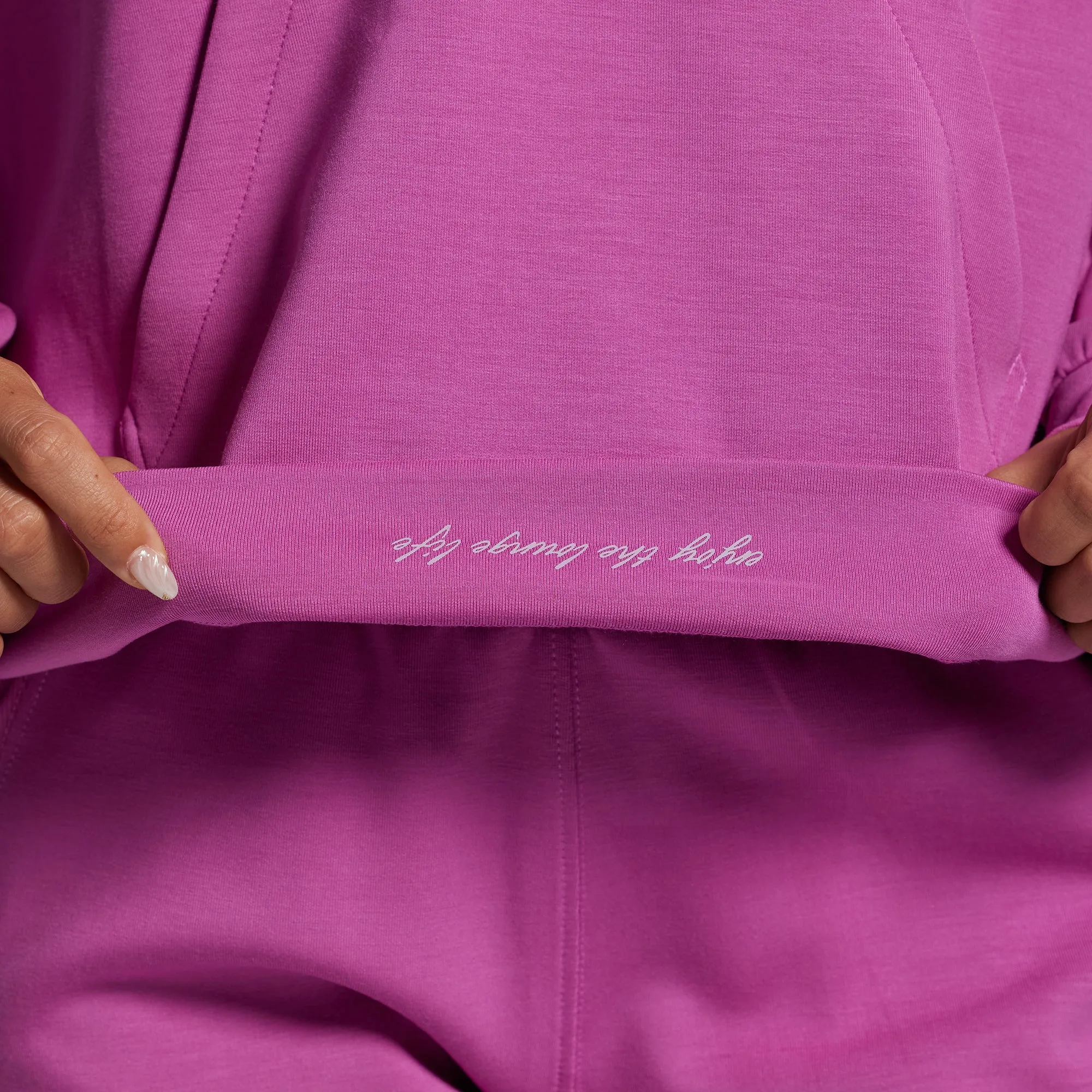 Lounge Lux Quarter Zip Pullover (Viola) sold by Born Primitive product image thumbnail 4