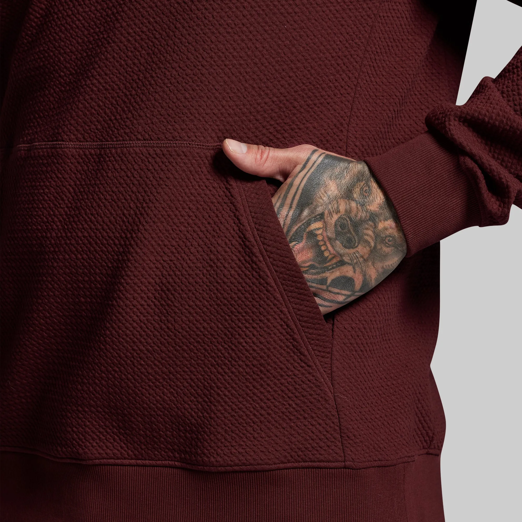 Men's Cloud Hoodie (Fig) sold by Born Primitive product image thumbnail 5