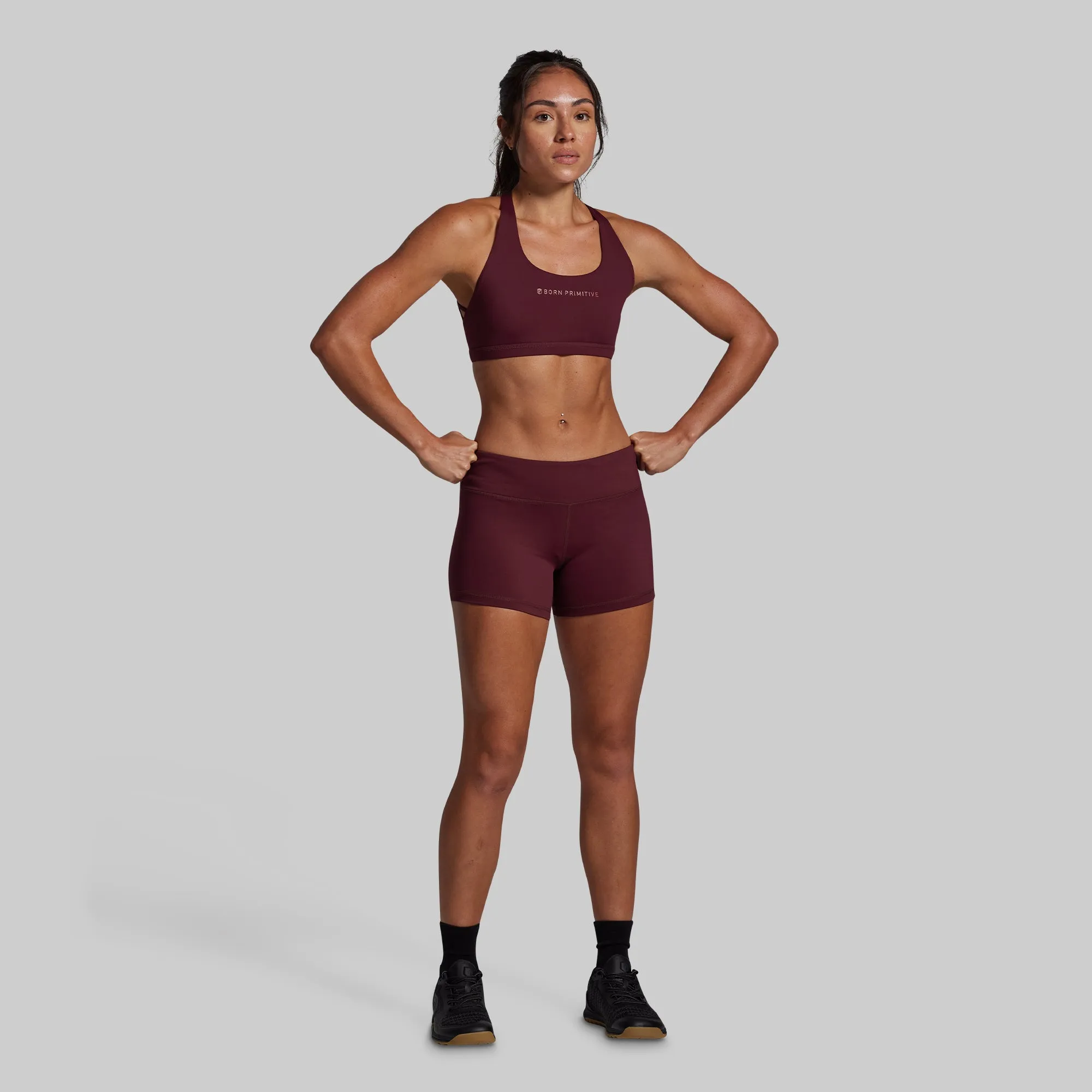 Branded Vitality Sports Bra (Fig) sold by Born Primitive product image thumbnail 4
