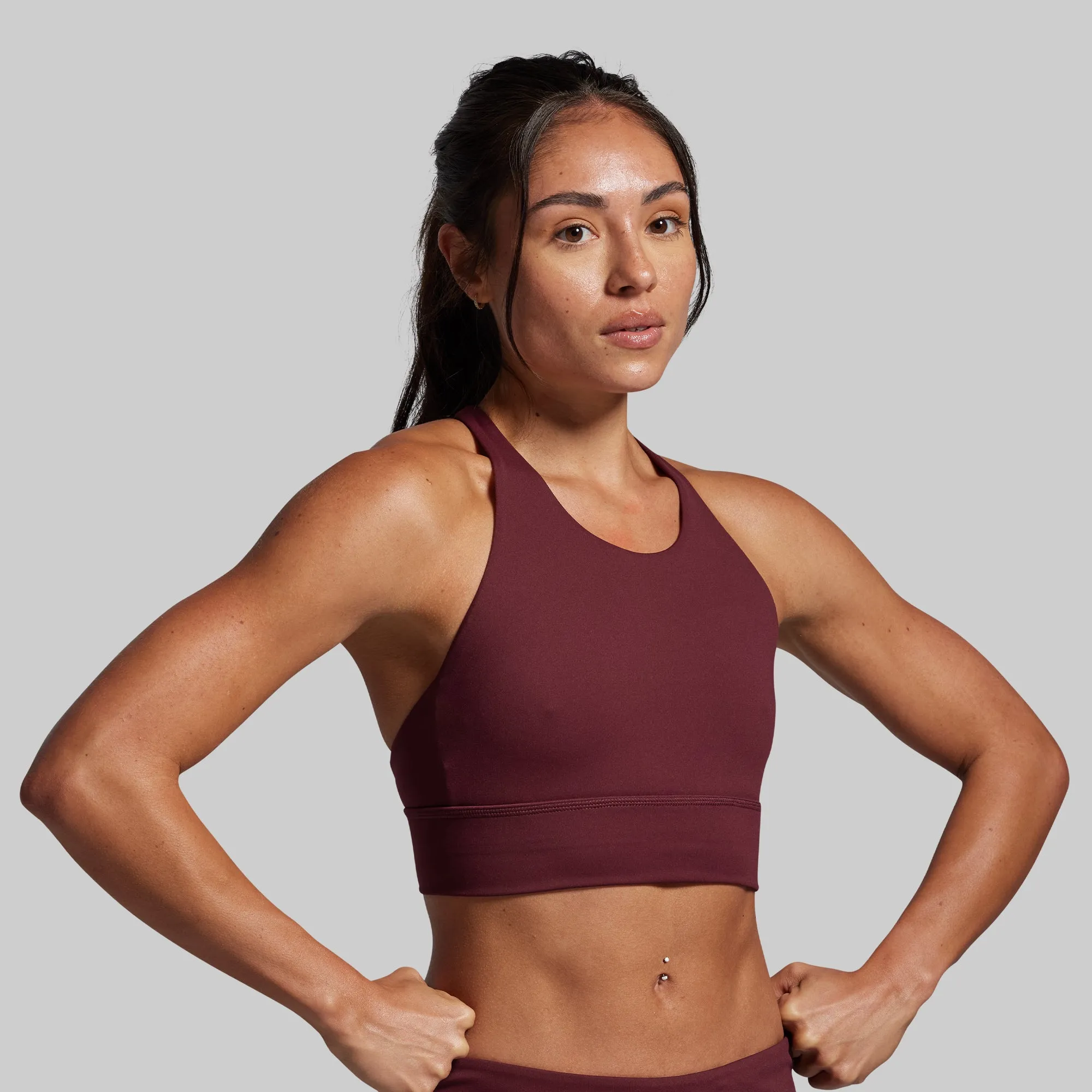 Untamed Sports Bra (Fig) sold by Born Primitive