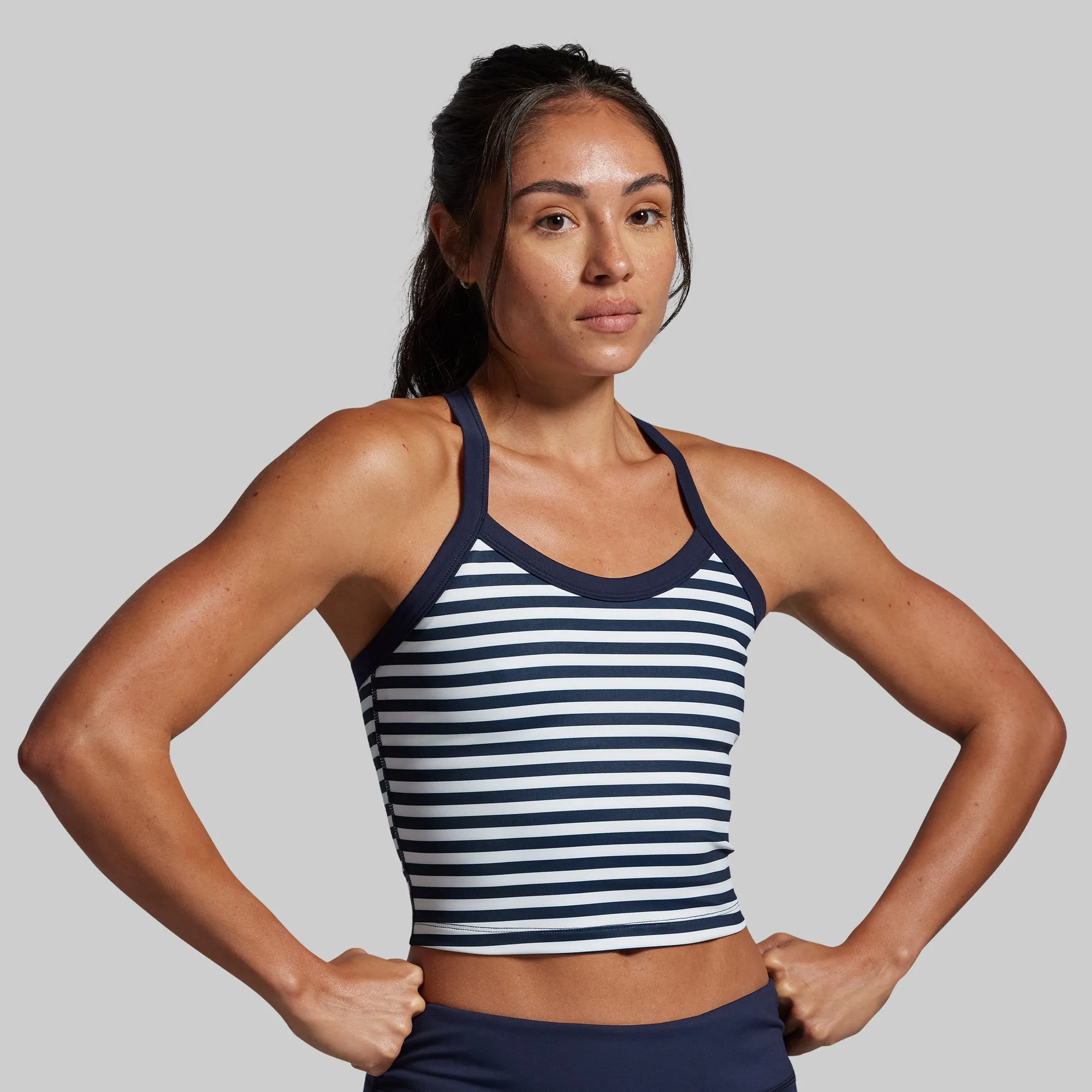 Your Favorite Sports Bra (BP Navy Stripe) sold by Born Primitive product image thumbnail 2