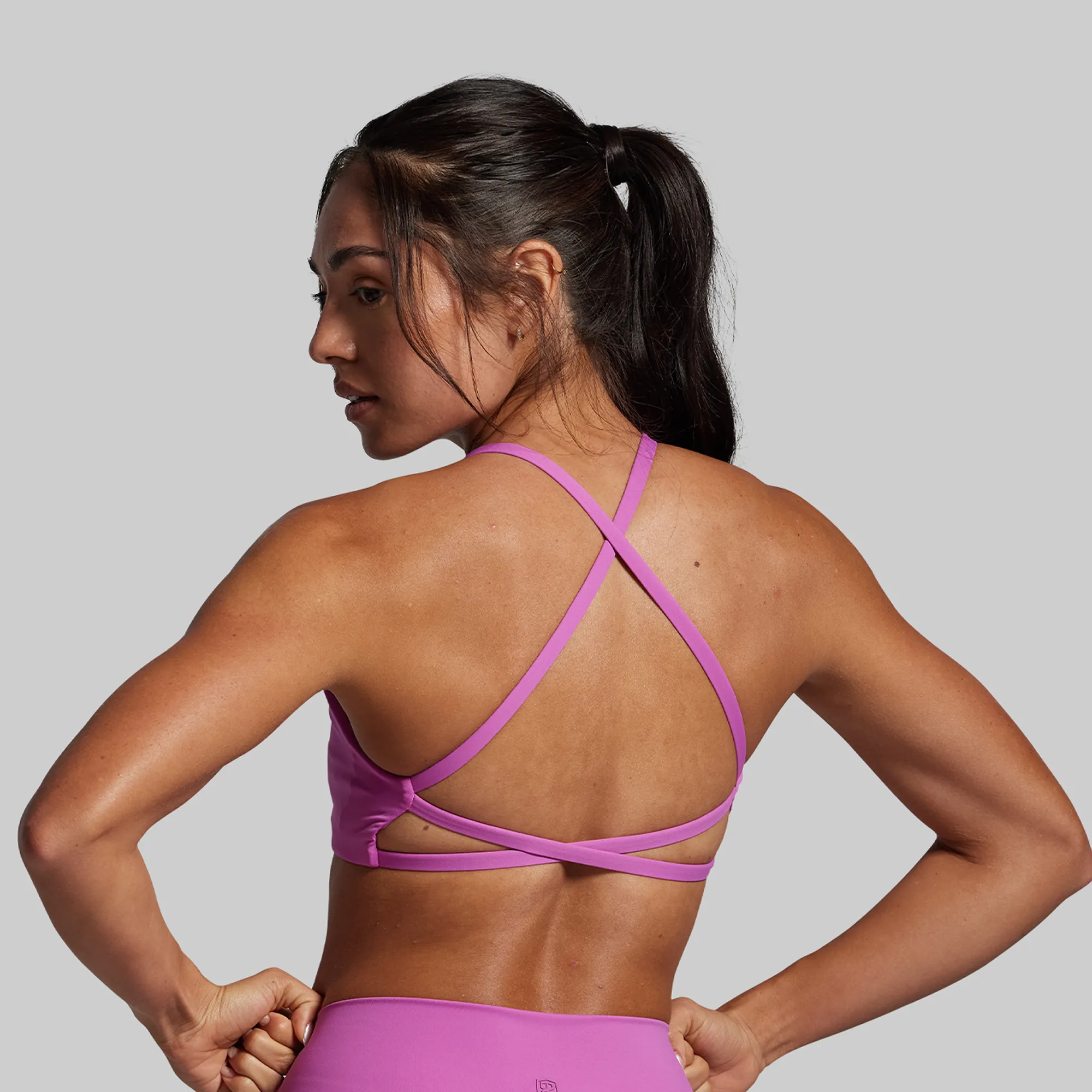 Serenity Sports Bra (Viola) sold by Born Primitive