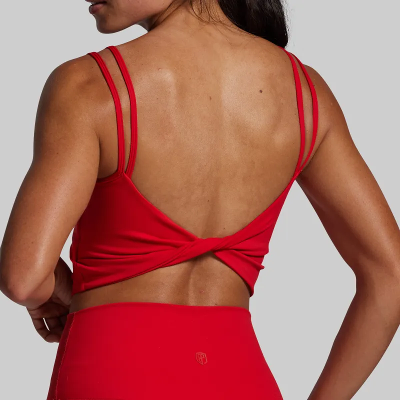 Don't Get It Twisted Sports Bra (Adrenaline) sold by Born Primitive