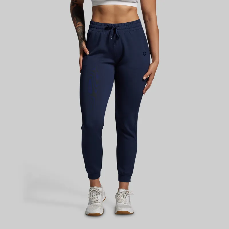 Women's Lounge Lux Jogger (BP Navy) sold by Born Primitive