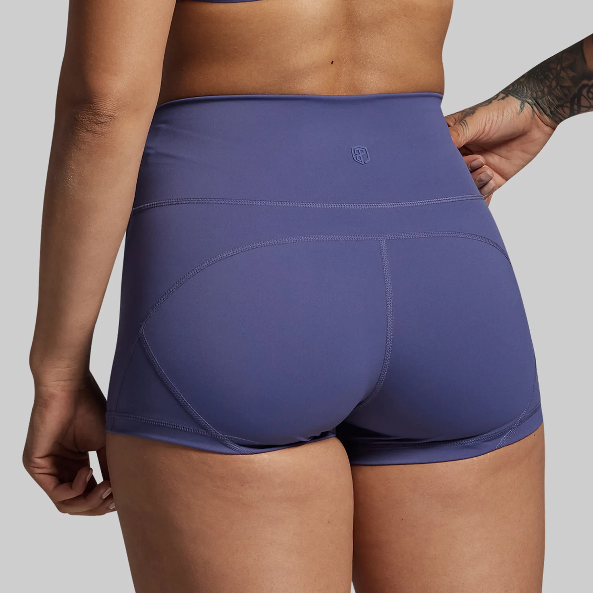Your Go To Booty Short (Deep Sky) sold by Born Primitive product image thumbnail 2