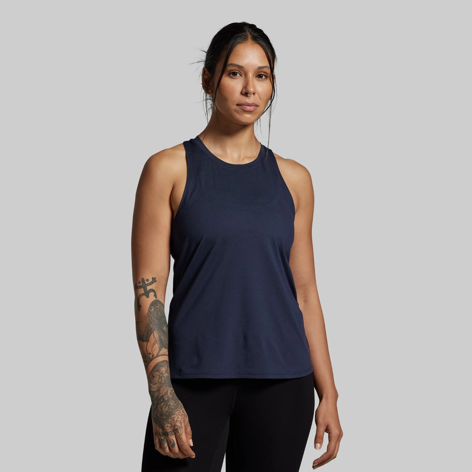 BP Premium Basic Twist Tank (BP Navy) sold by Born Primitive product image thumbnail 2