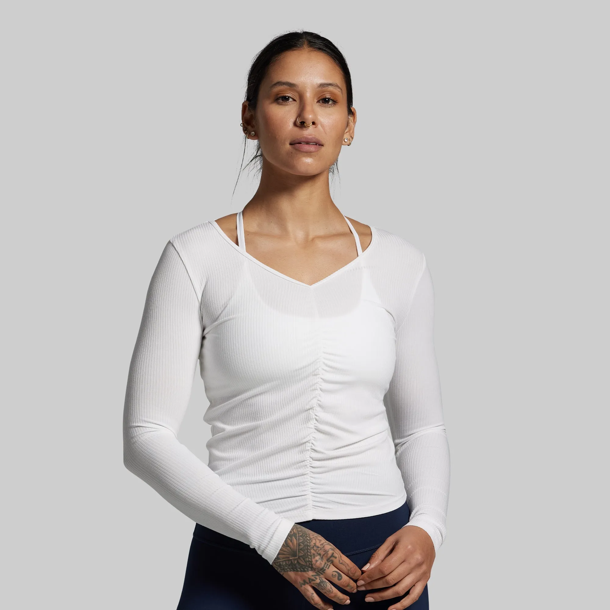 Rise Up Long Sleeve (White) sold by Born Primitive