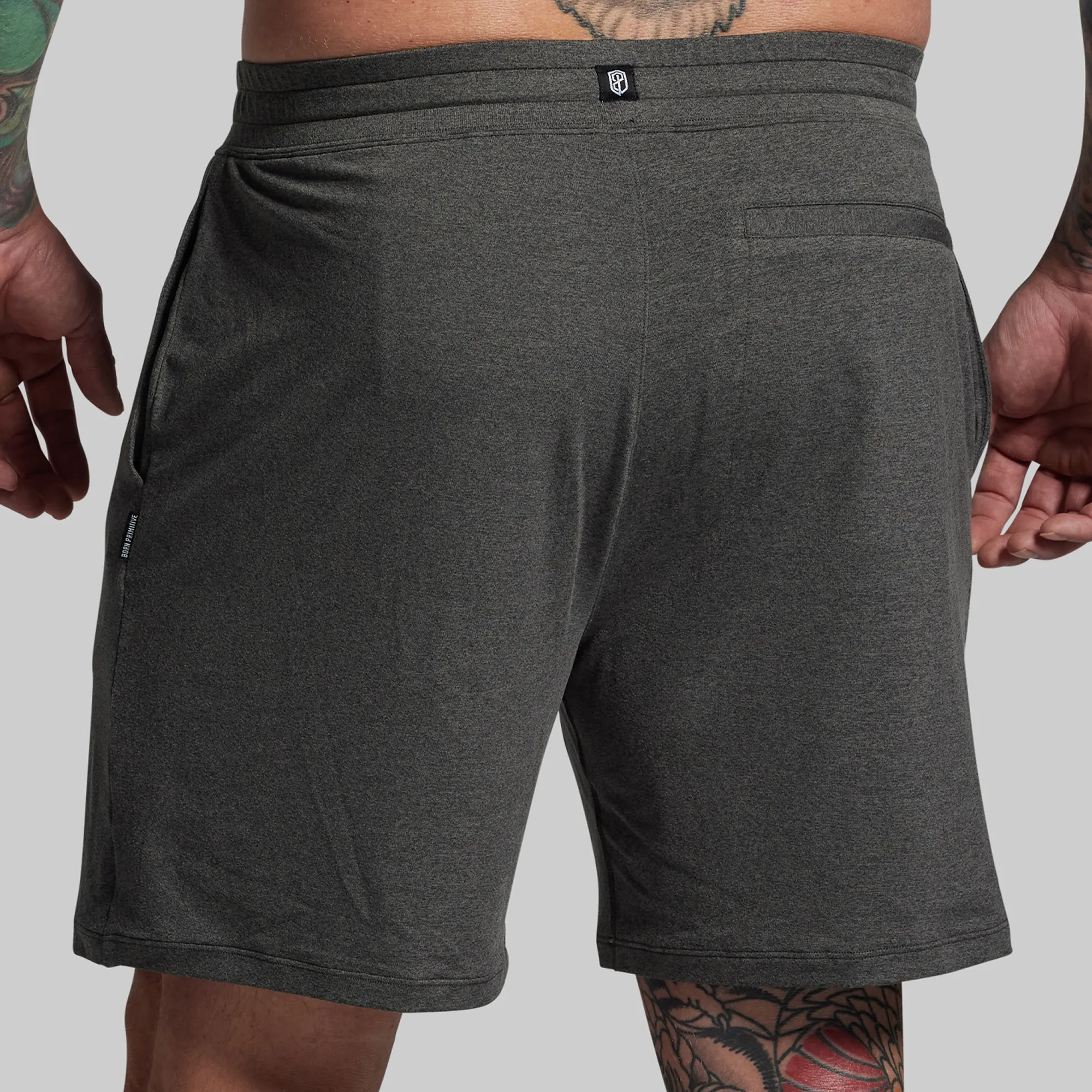 BP Premium Basic All-In-One Short (Charcoal) sold by Born Primitive product image thumbnail 4