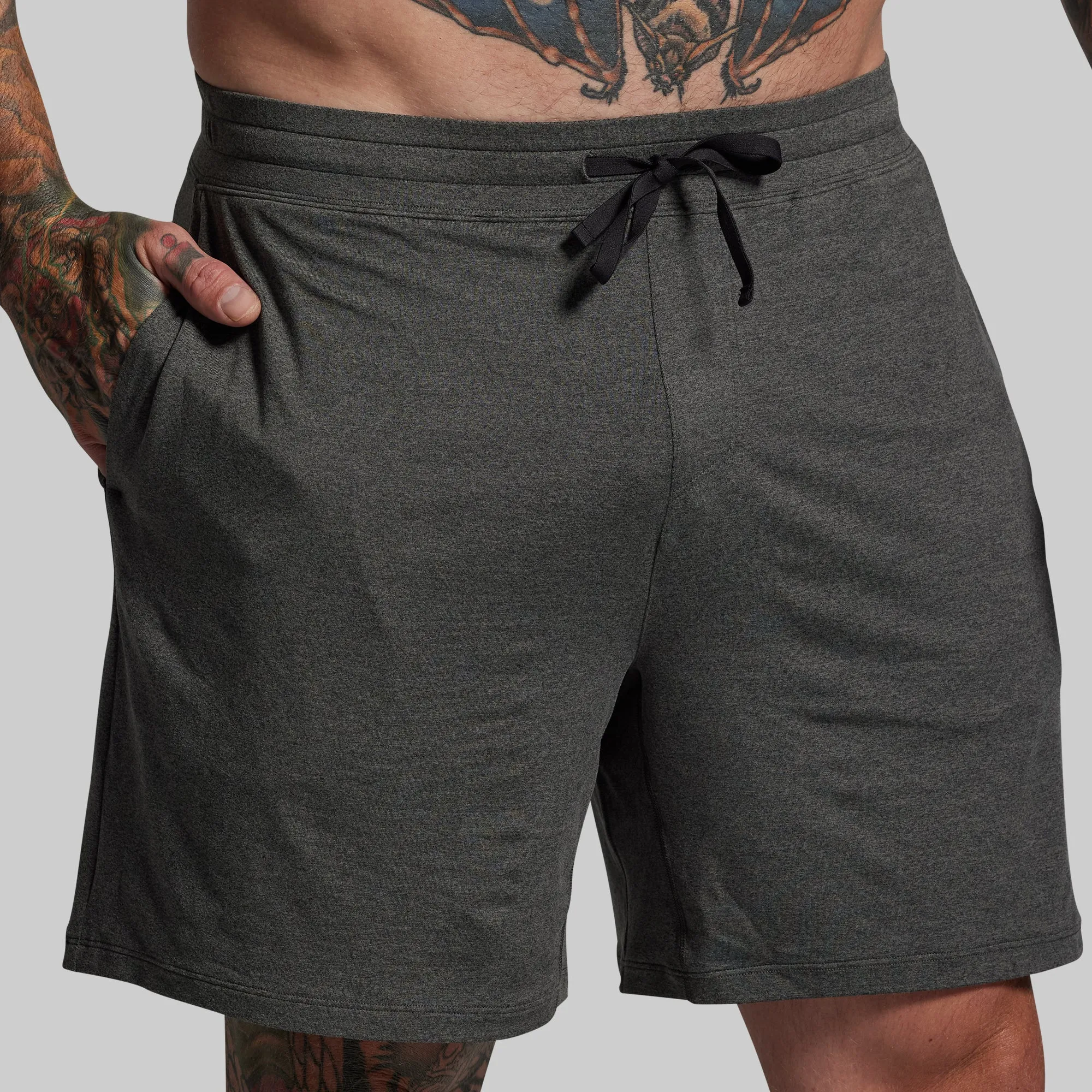 BP Premium Basic All-In-One Short (Charcoal) sold by Born Primitive product image thumbnail 3