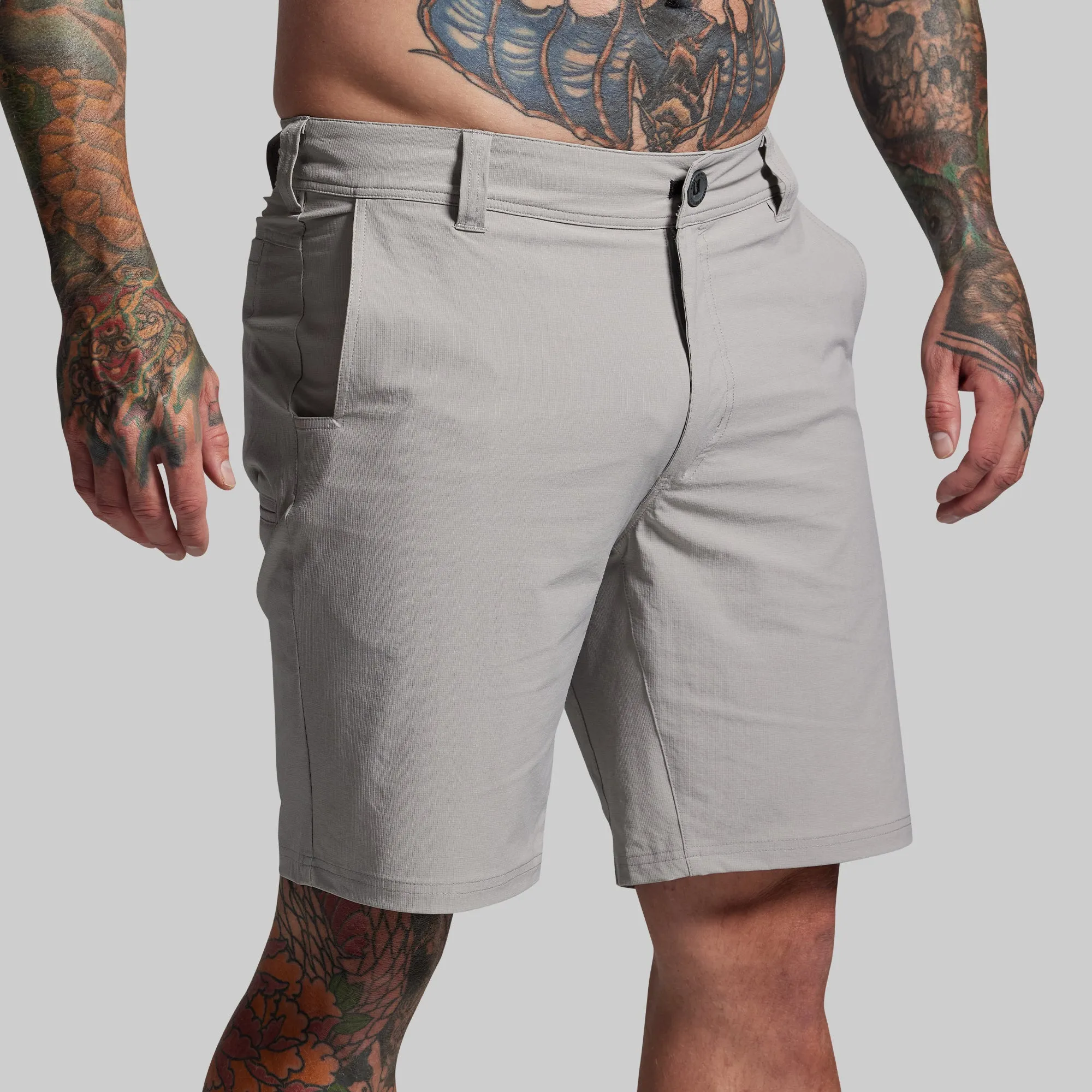 Traverse Short 9" (Paloma Grey) sold by Born Primitive product image thumbnail 3