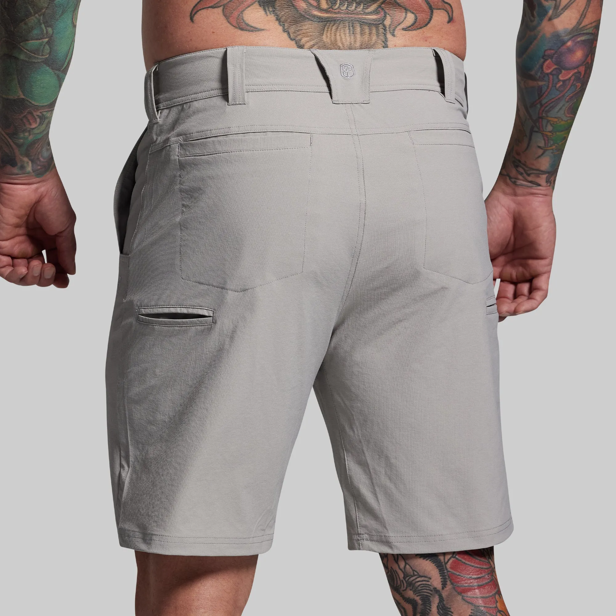 Traverse Short 9" (Paloma Grey) sold by Born Primitive product image thumbnail 4