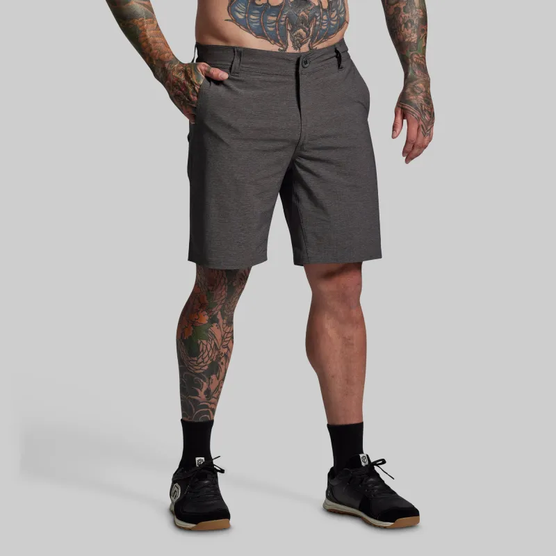 Traverse Short 9" (Gunmetal) sold by Born Primitive