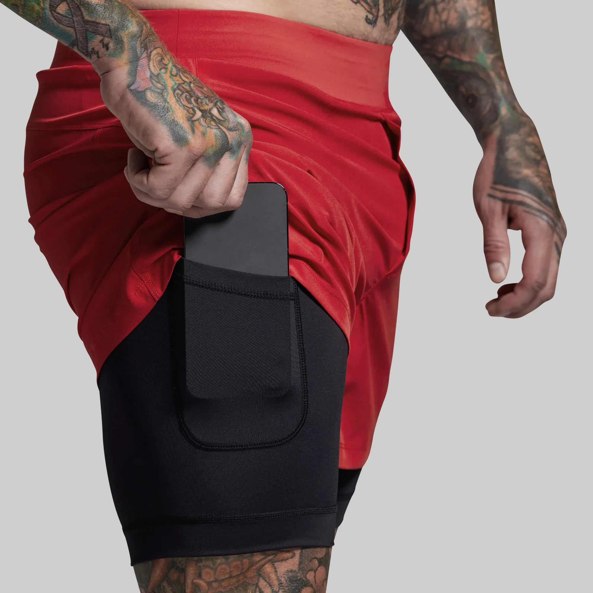 Versatile Short w/ Compression 7" (Adrenaline) sold by Born Primitive product image thumbnail 2