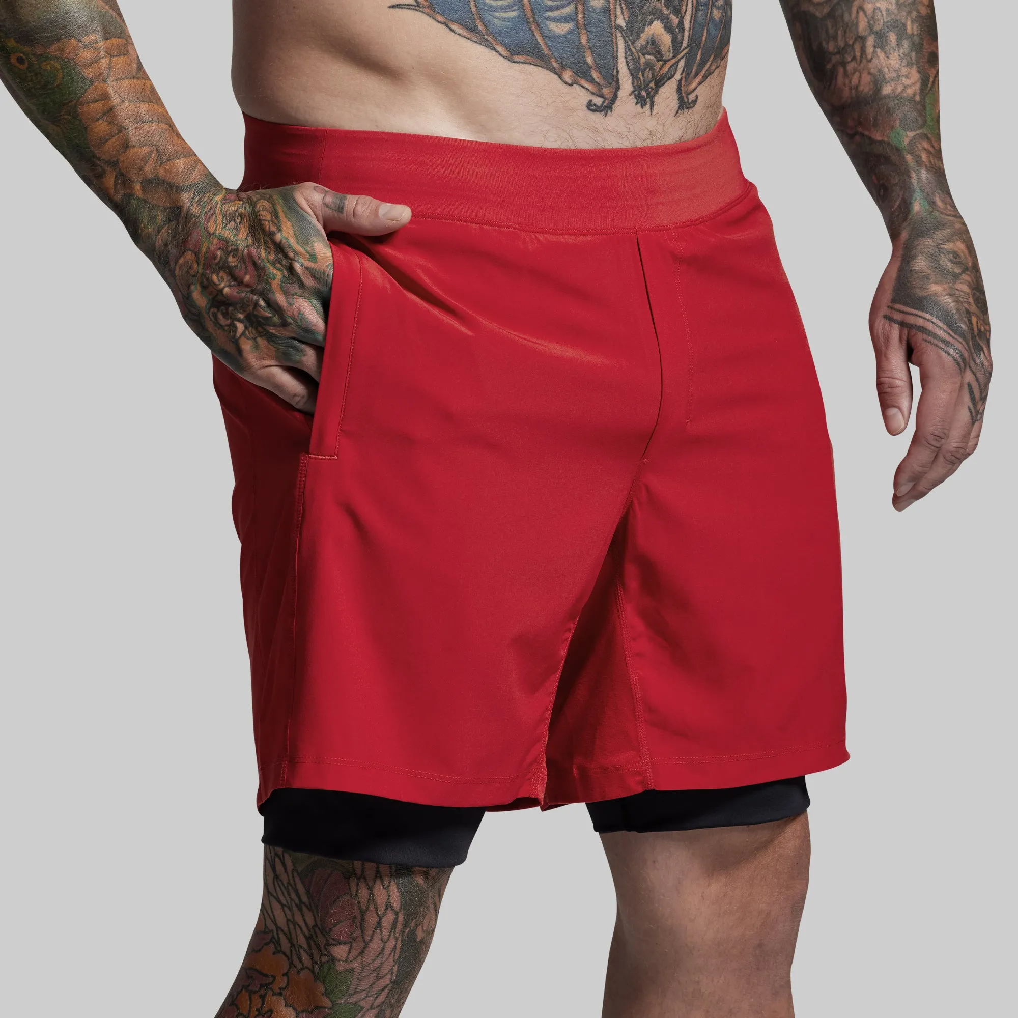 Versatile Short w/ Compression 7" (Adrenaline) sold by Born Primitive product image thumbnail 4