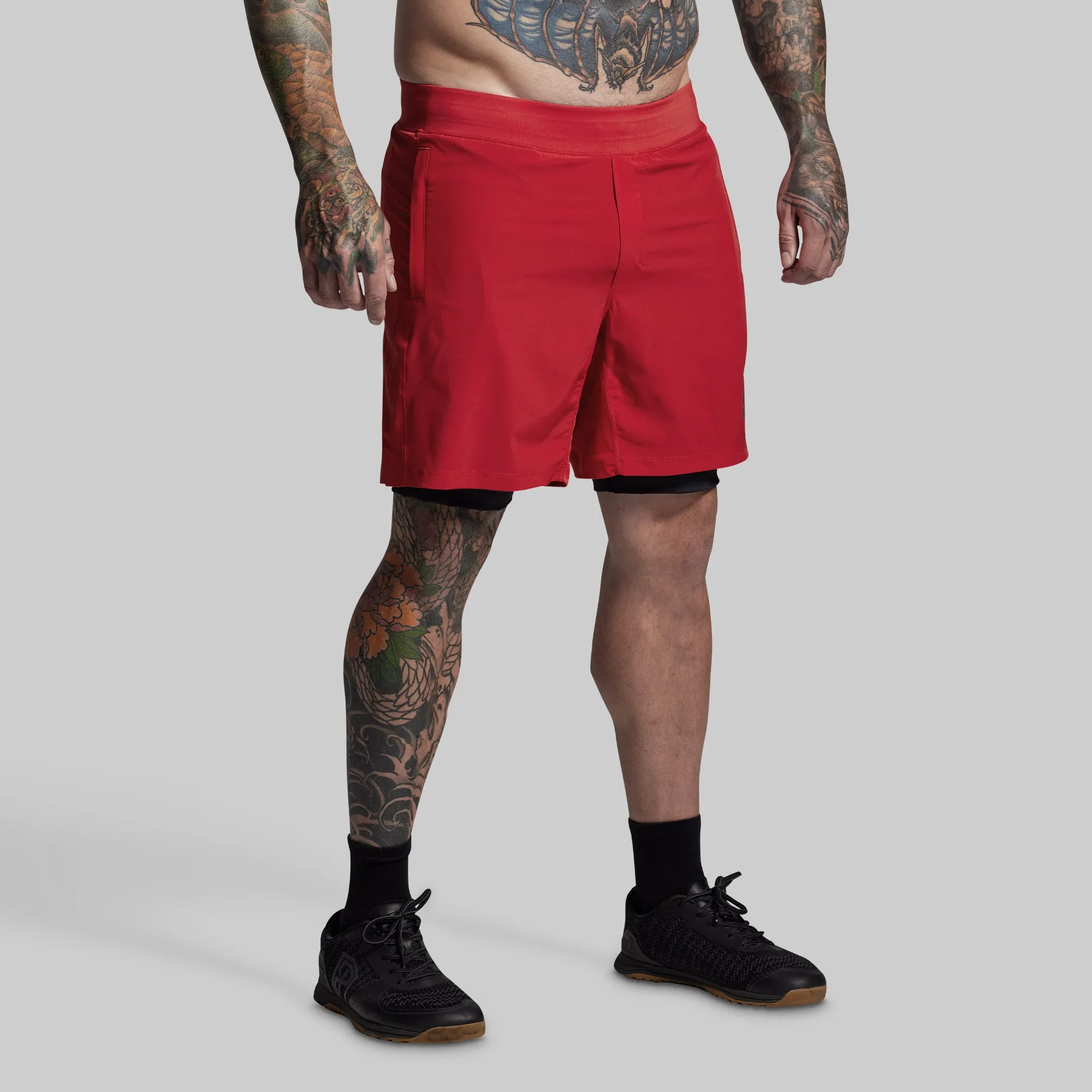 Versatile Short w/ Compression 7" (Adrenaline) sold by Born Primitive