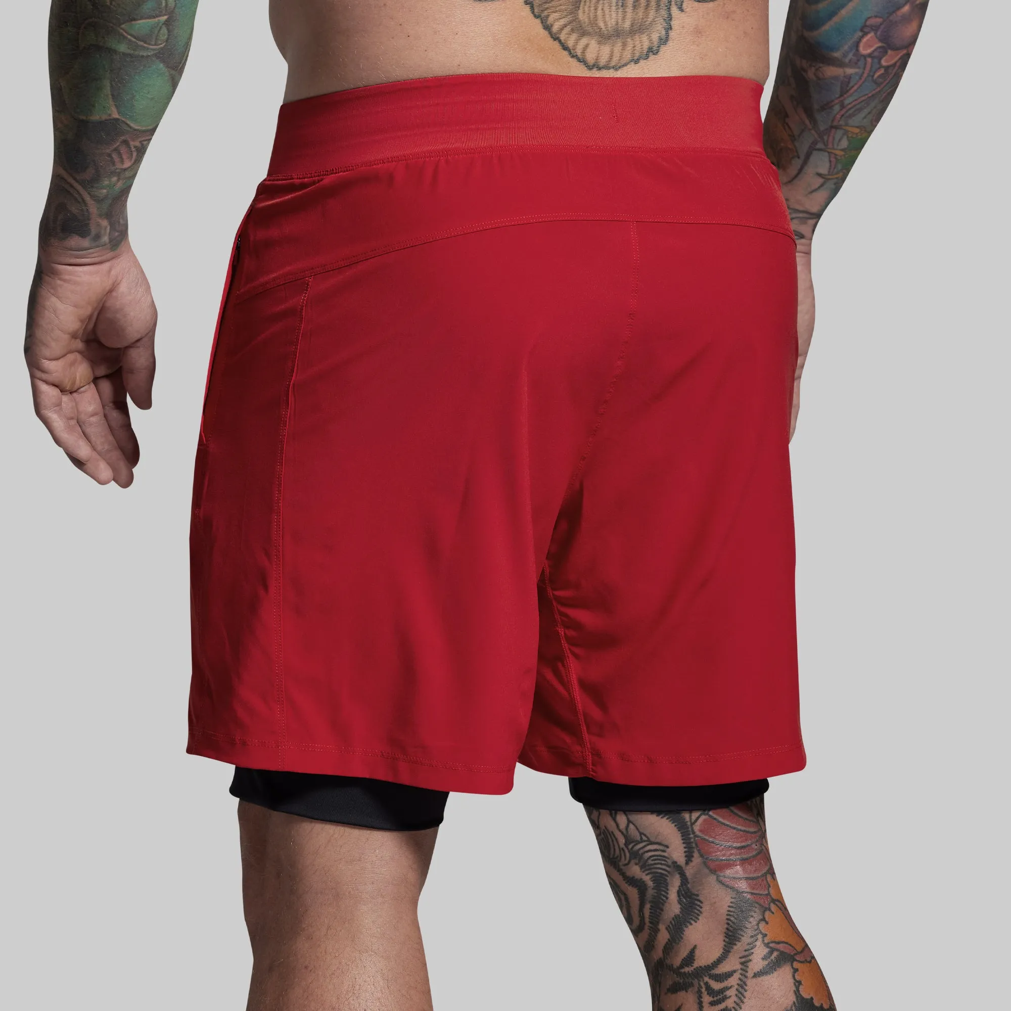 Versatile Short w/ Compression 7" (Adrenaline) sold by Born Primitive product image thumbnail 5