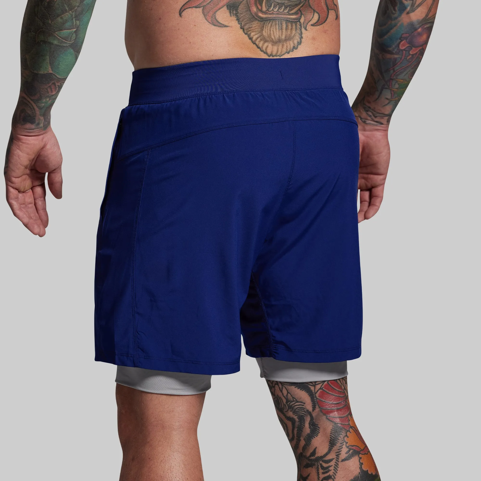 Versatile Short w/ Compression 7" (Cobalt) sold by Born Primitive product image thumbnail 5