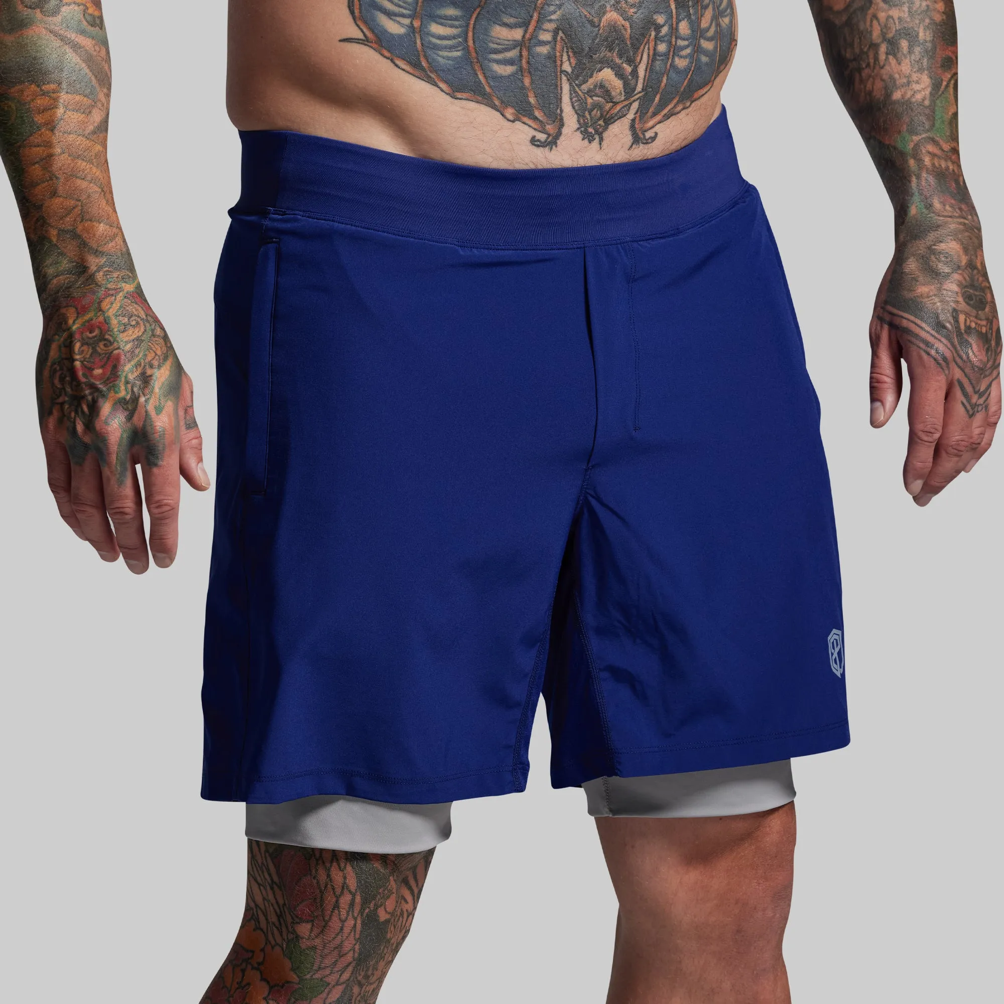 Versatile Short w/ Compression 7" (Cobalt) sold by Born Primitive product image thumbnail 4