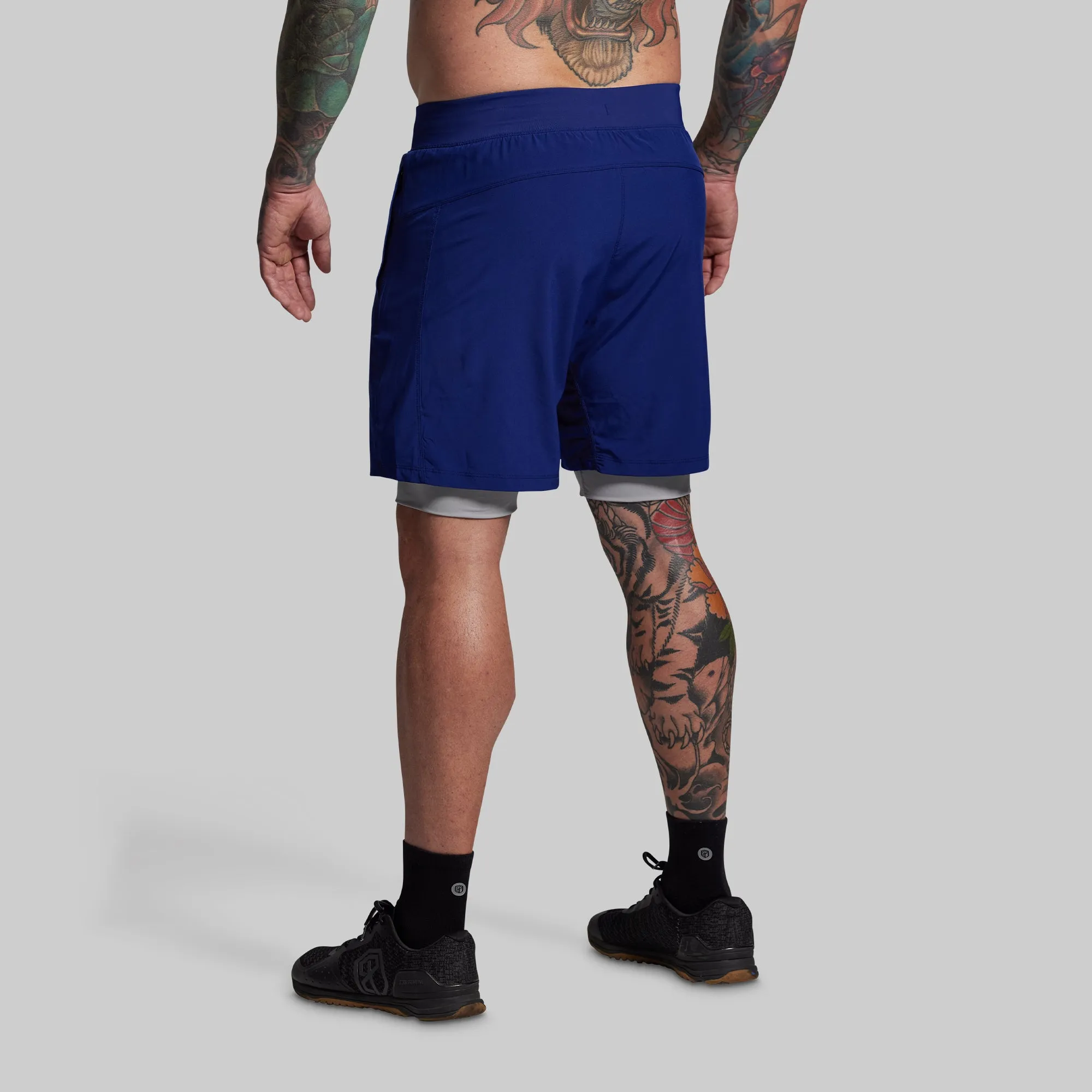 Versatile Short w/ Compression 7" (Cobalt) sold by Born Primitive product image thumbnail 3