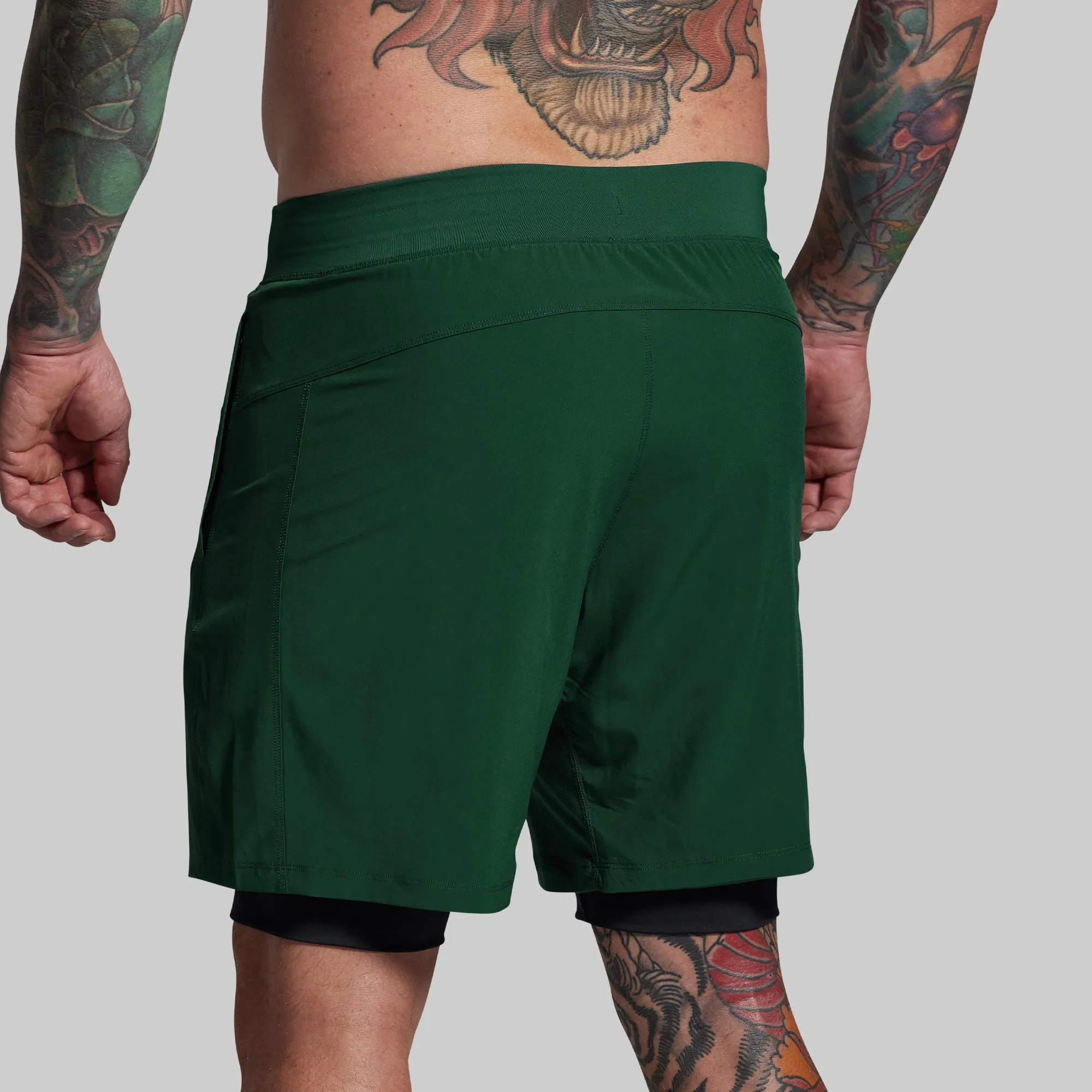 Versatile Short w/ Compression 7" (Grove) sold by Born Primitive product image thumbnail 5