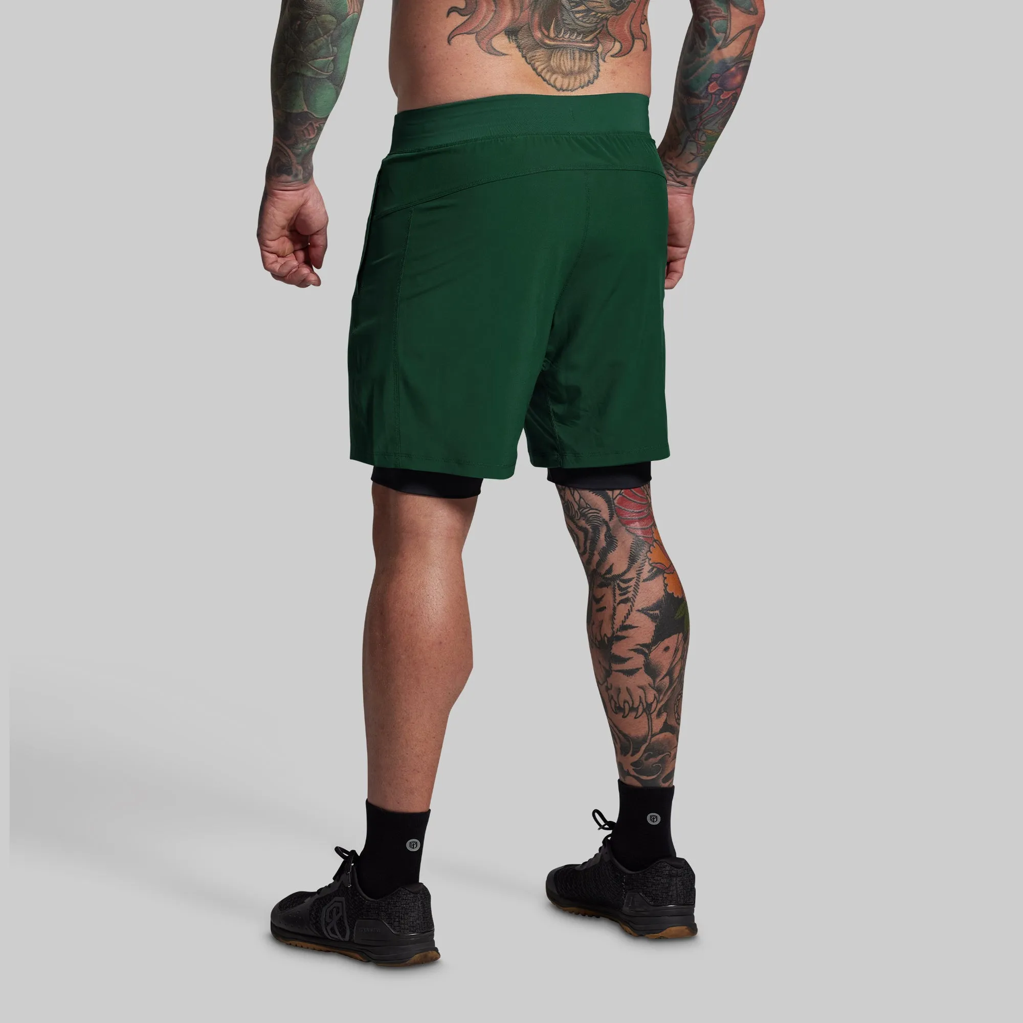 Versatile Short w/ Compression 7" (Grove) sold by Born Primitive product image thumbnail 3