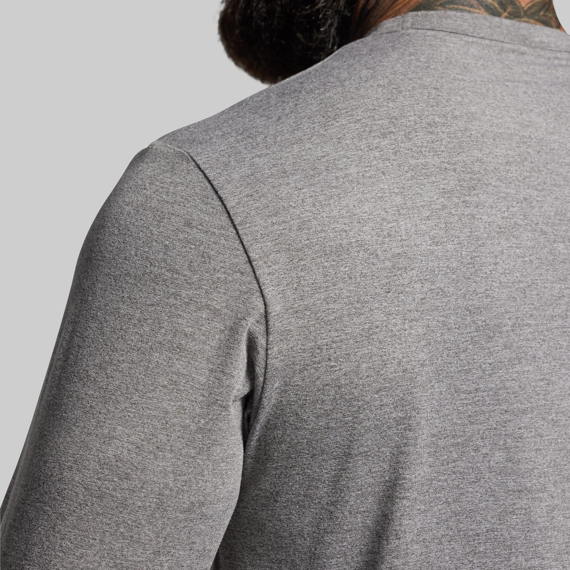 BP Premium Basic Long Sleeve (Heather Grey) sold by Born Primitive product image thumbnail 3