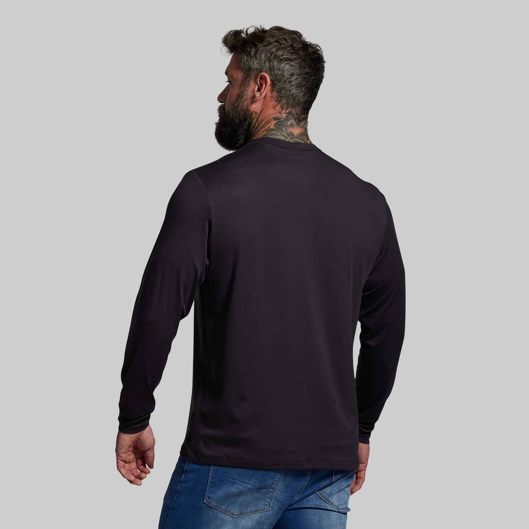 BP Premium Basic Long Sleeve (Black) sold by Born Primitive product image thumbnail 2