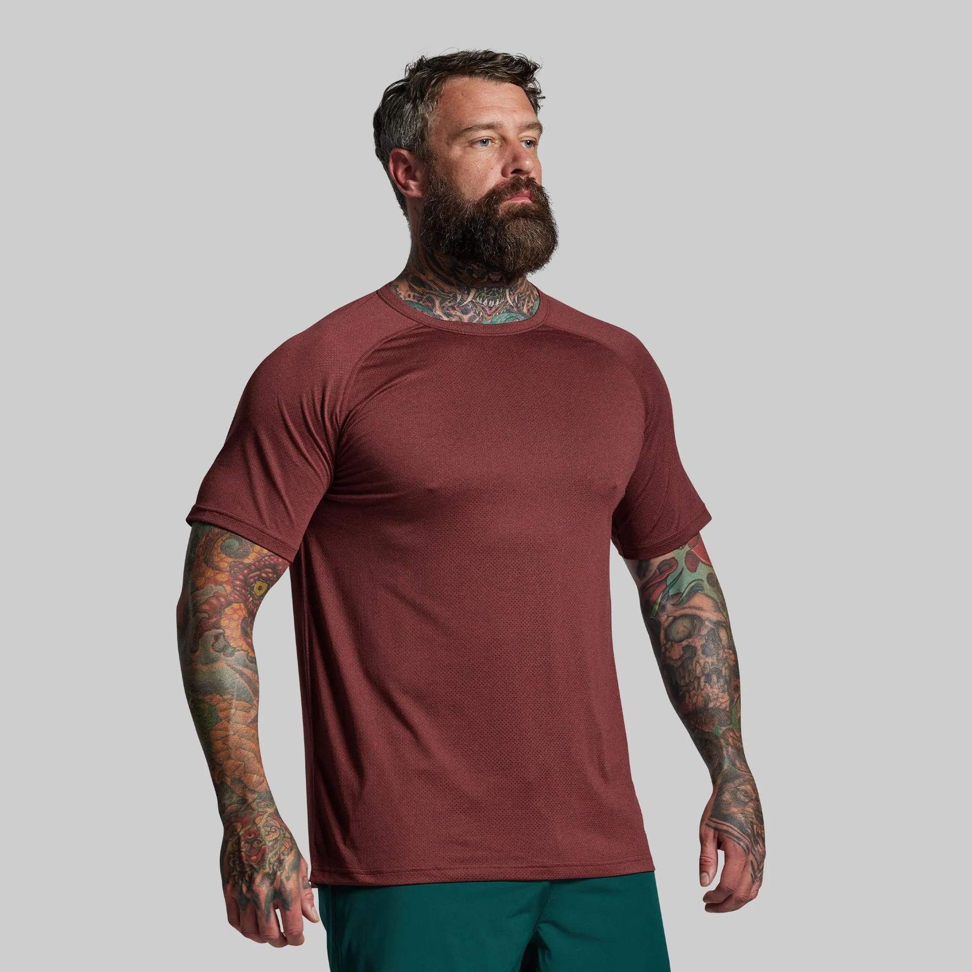 Heritage Tee (Fig) sold by Born Primitive