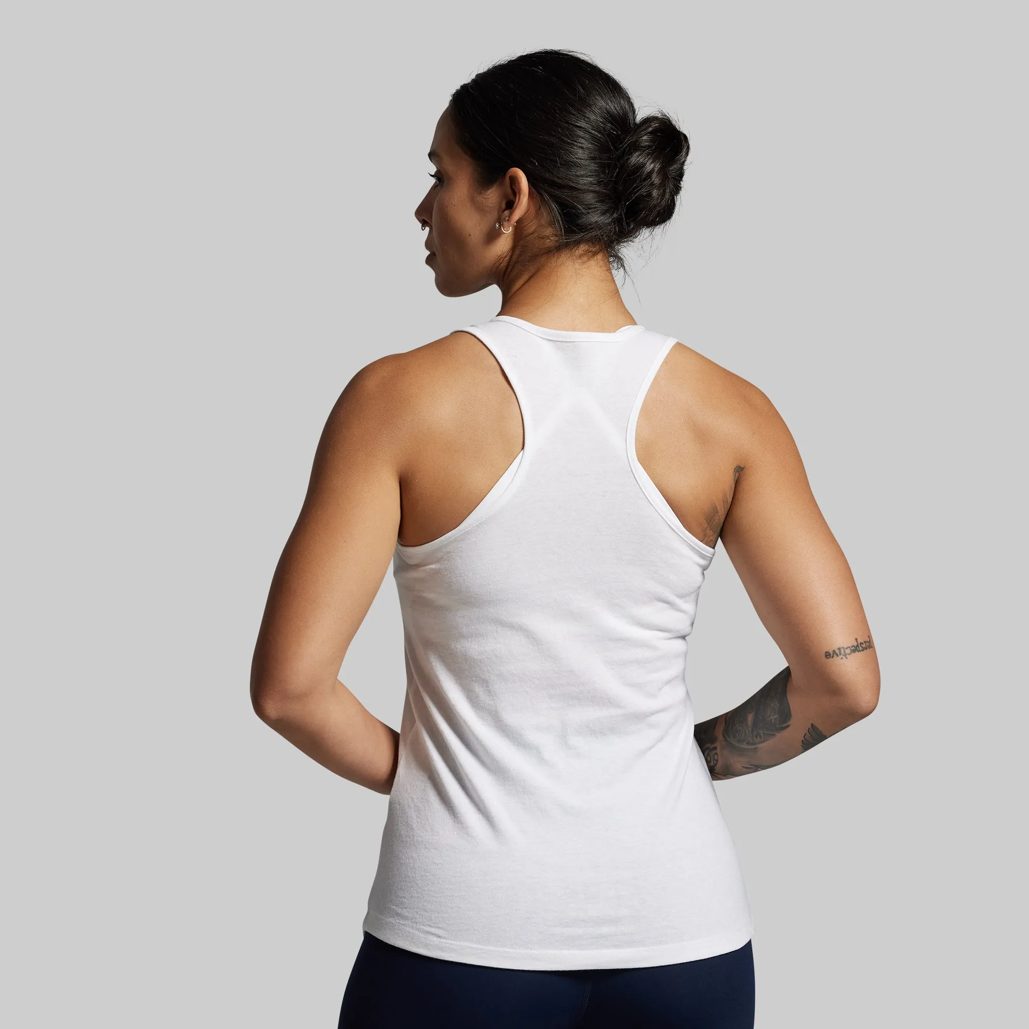 BP Flag Staple Tank (White) sold by Born Primitive product image thumbnail 2