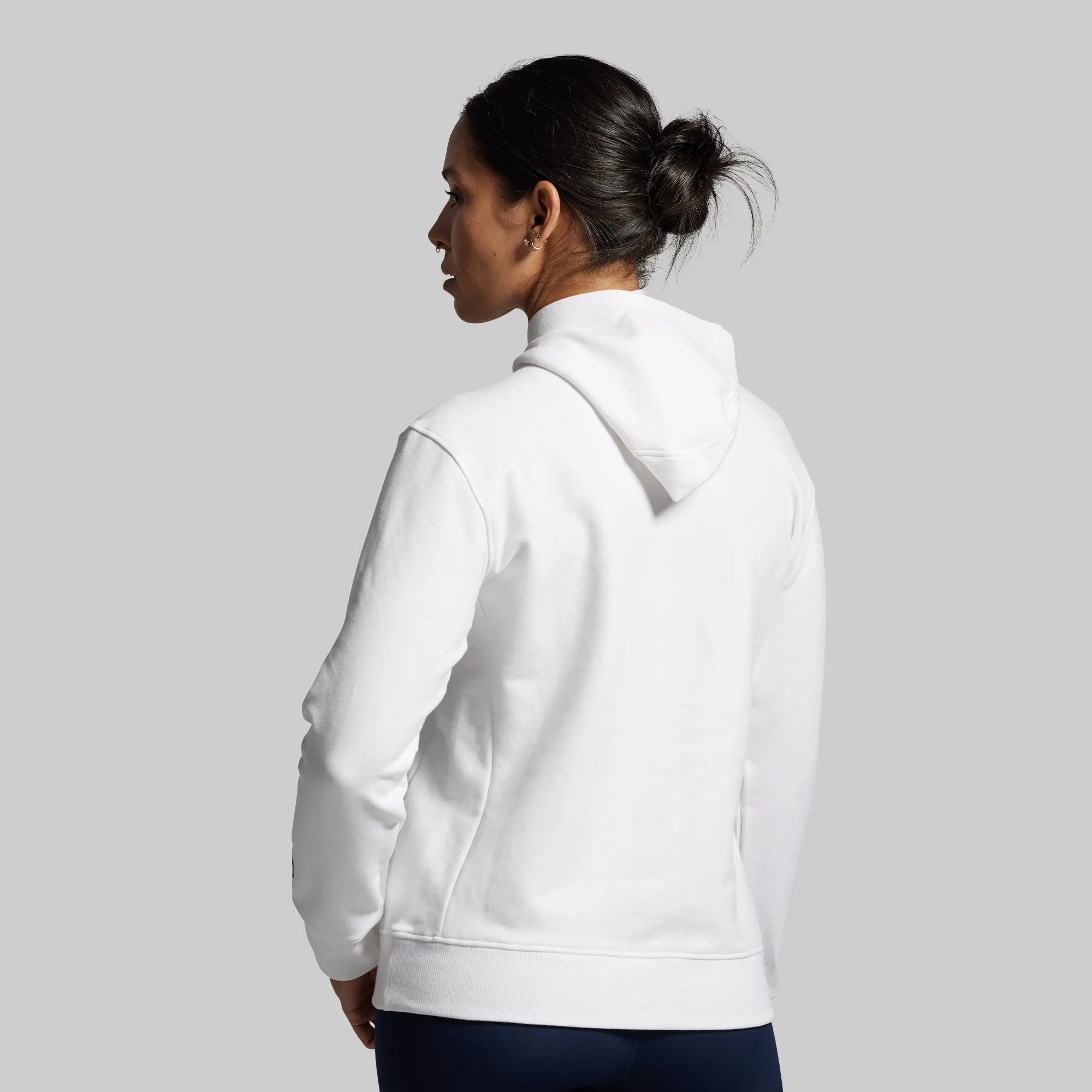 BP Flag Women's Unmatched Hoodie (White) sold by Born Primitive product image thumbnail 2