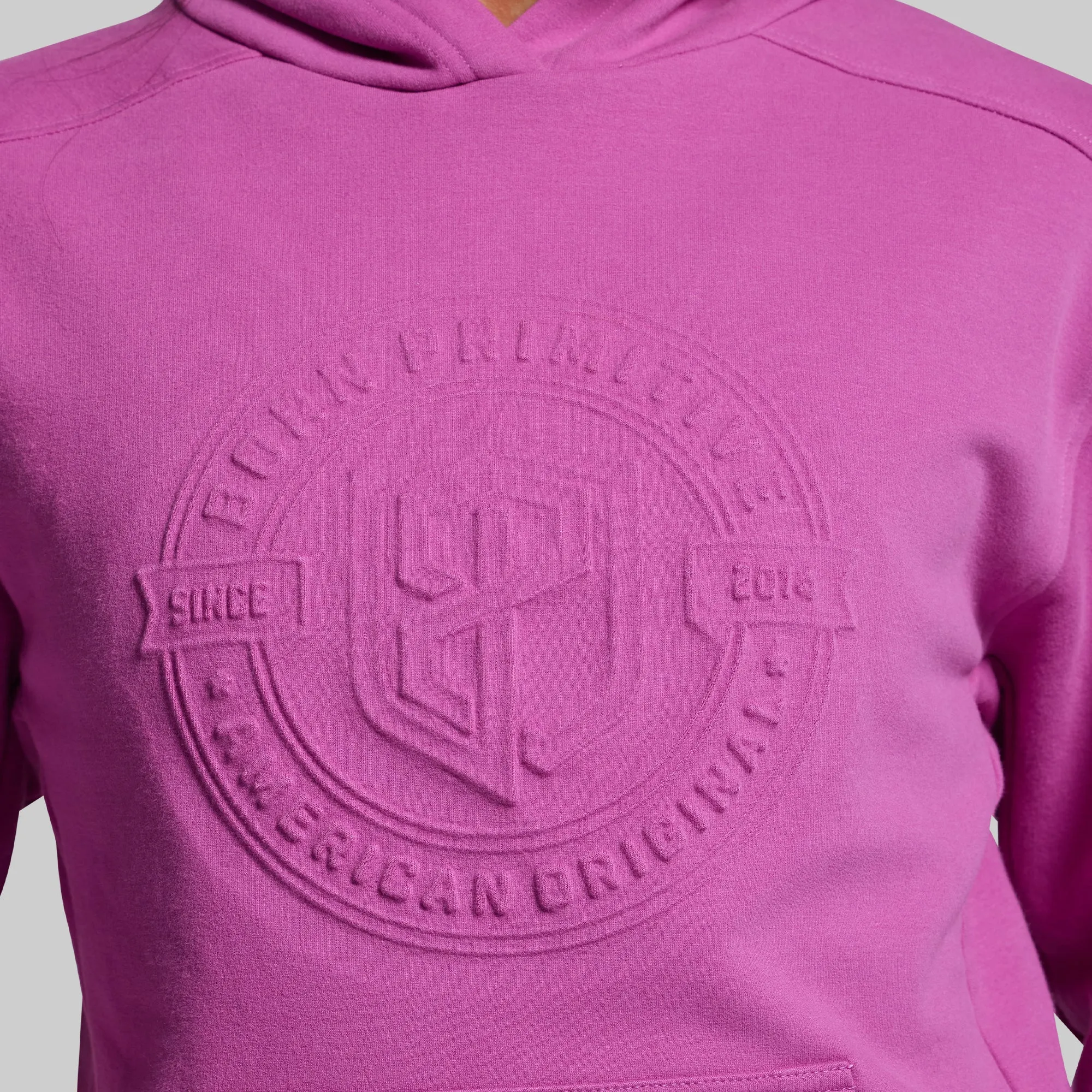 American Original Embossed Women's Unmatched Hoodie (Viola) sold by Born Primitive product image thumbnail 4