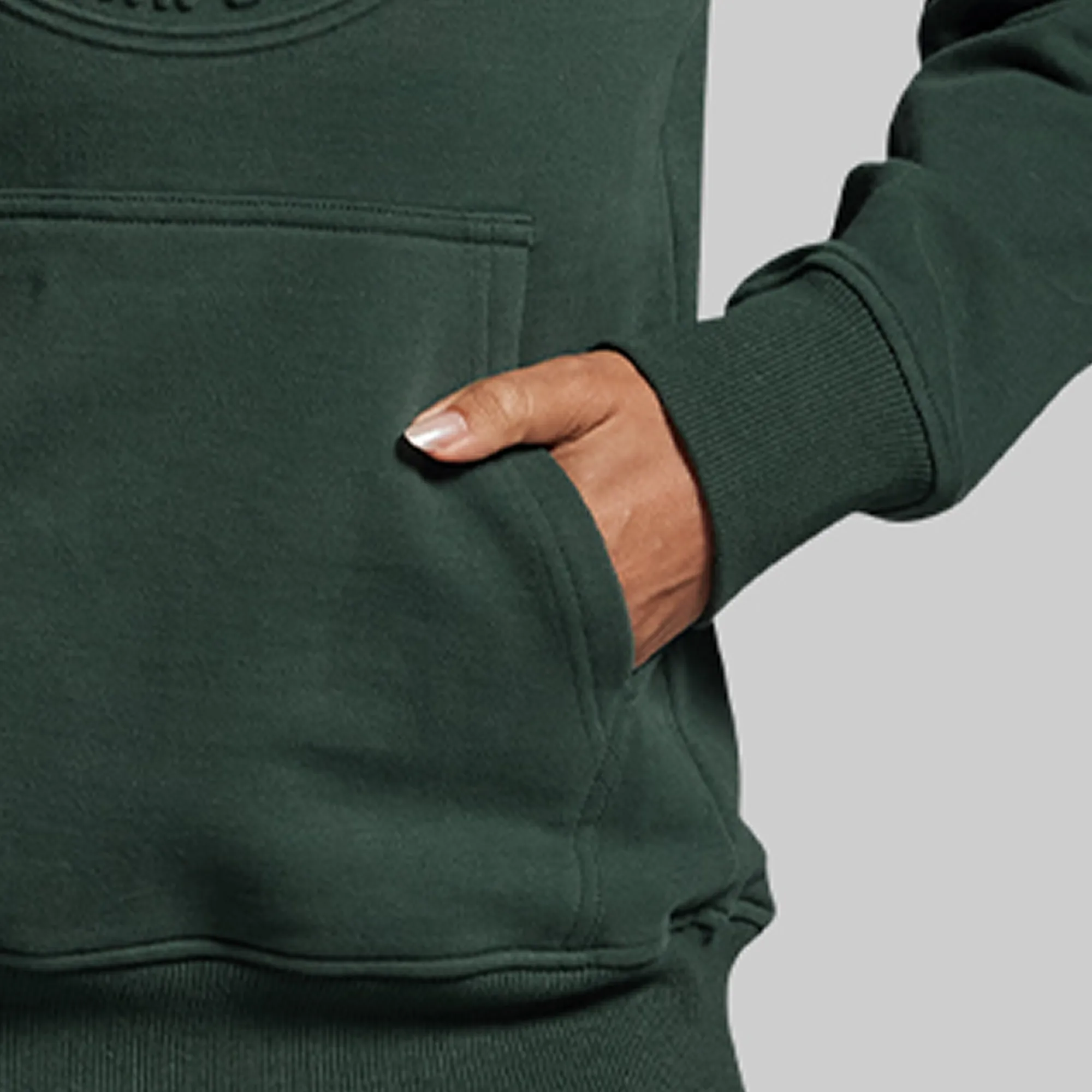 American Original Embossed Women's Unmatched Hoodie (Grove) sold by Born Primitive product image thumbnail 4