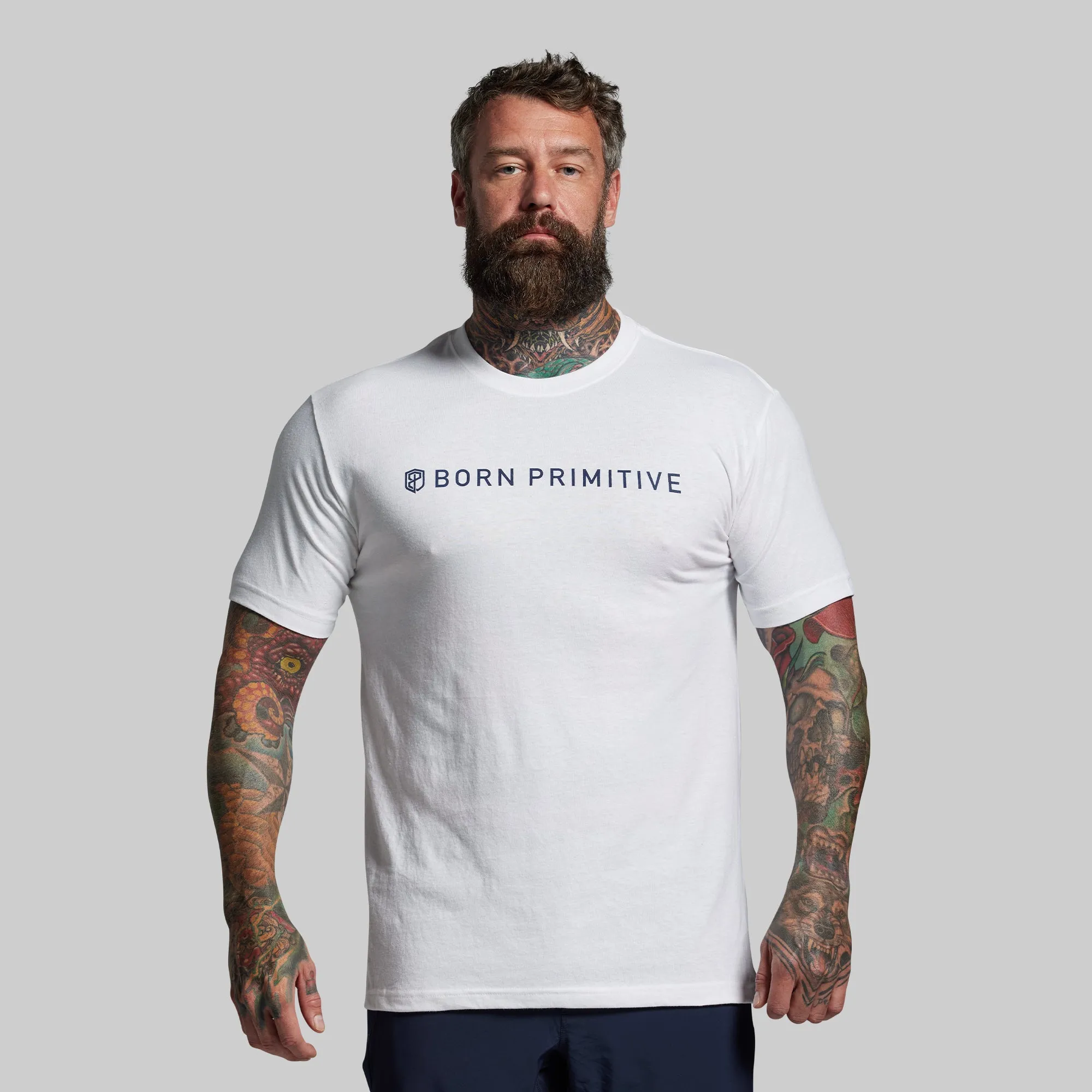 BP Classic Tee (White) sold by Born Primitive product image thumbnail 4