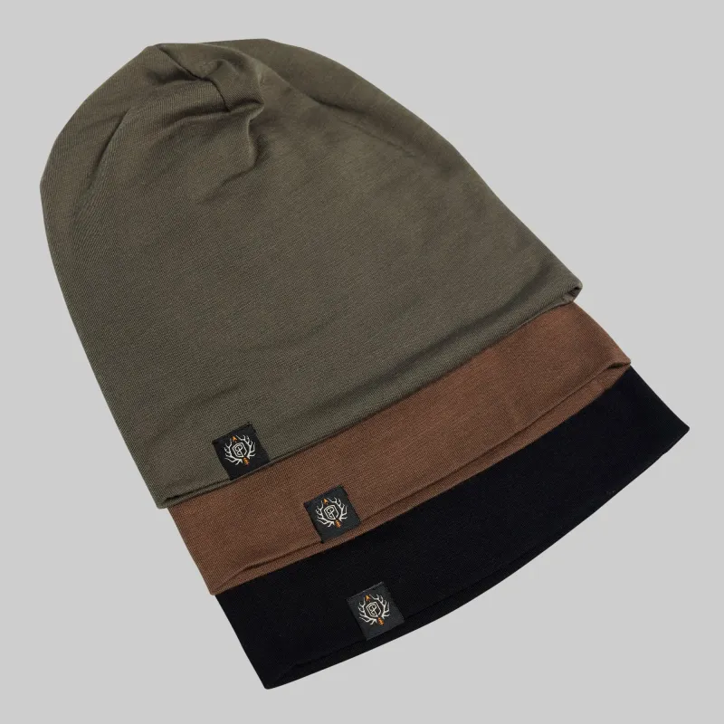 Ridgeline Merino Beanie 165 (Black) sold by Born Primitive