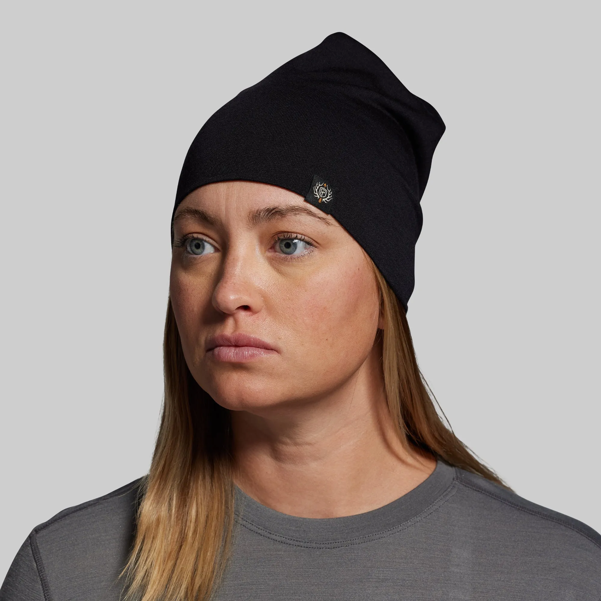 Ridgeline Merino Beanie 165 (Black) sold by Born Primitive product image thumbnail 4