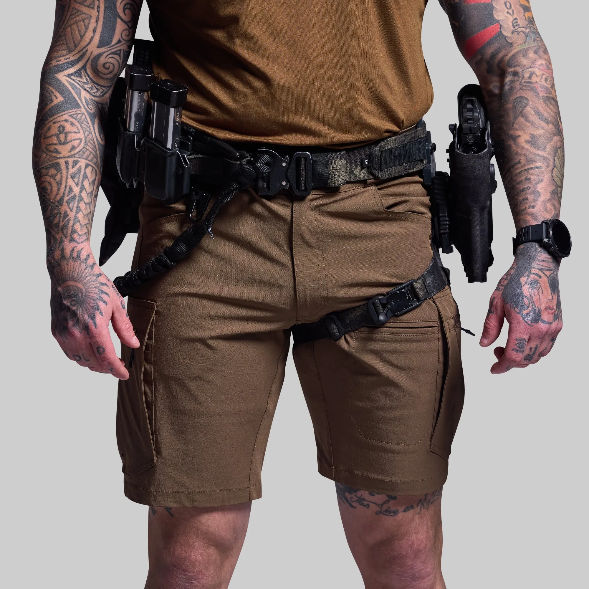 Scout Short (Coyote Brown) sold by Born Primitive