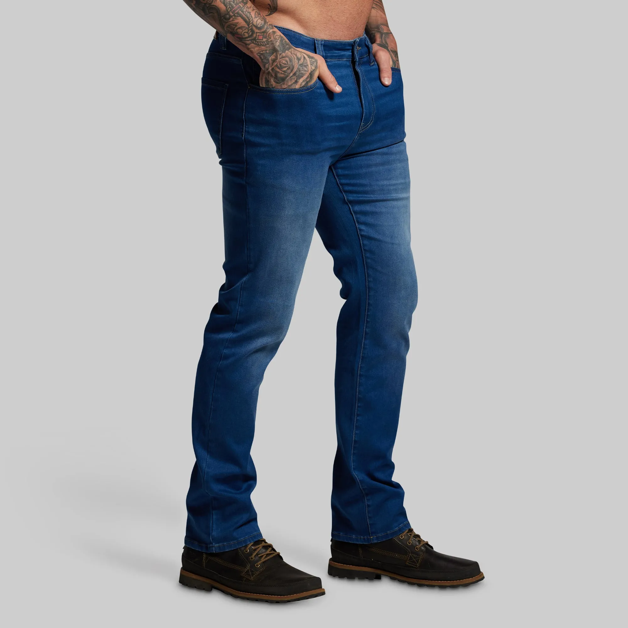 FLEX Stretchy Boot Cut Jean (Dark Wash) sold by Born Primitive product image thumbnail 3