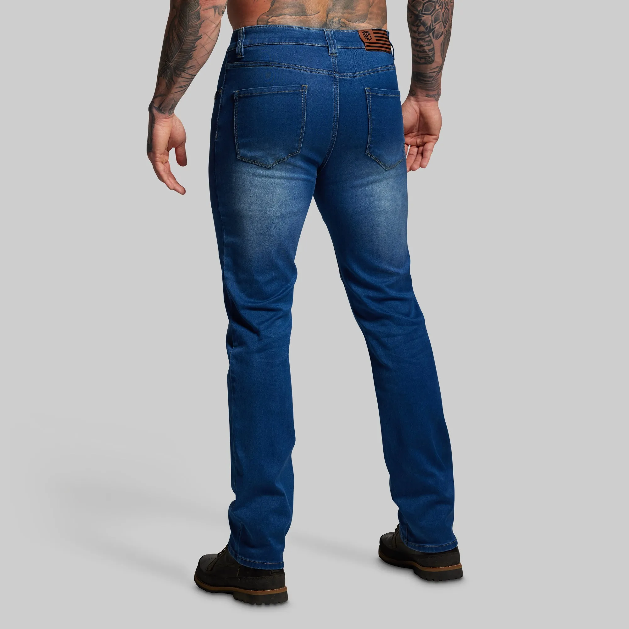 FLEX Stretchy Boot Cut Jean (Dark Wash) sold by Born Primitive product image thumbnail 2