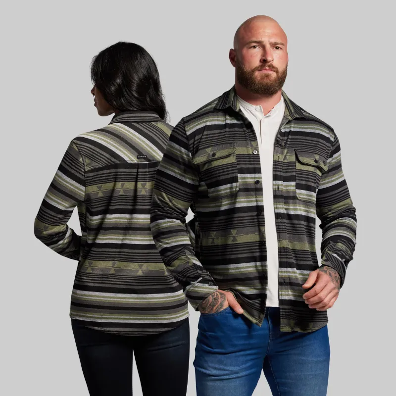 Woodsman Stretchy Flannel (Pasture) sold by Born Primitive