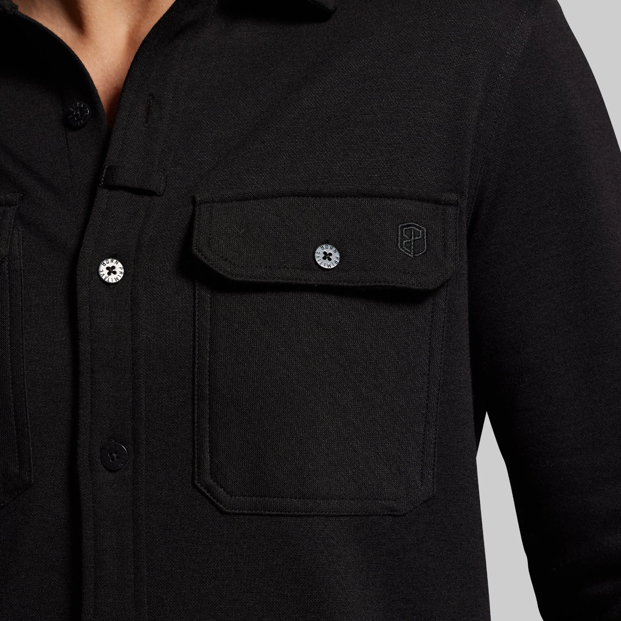 Woodsman Stretchy Flannel (Black) sold by Born Primitive product image thumbnail 5