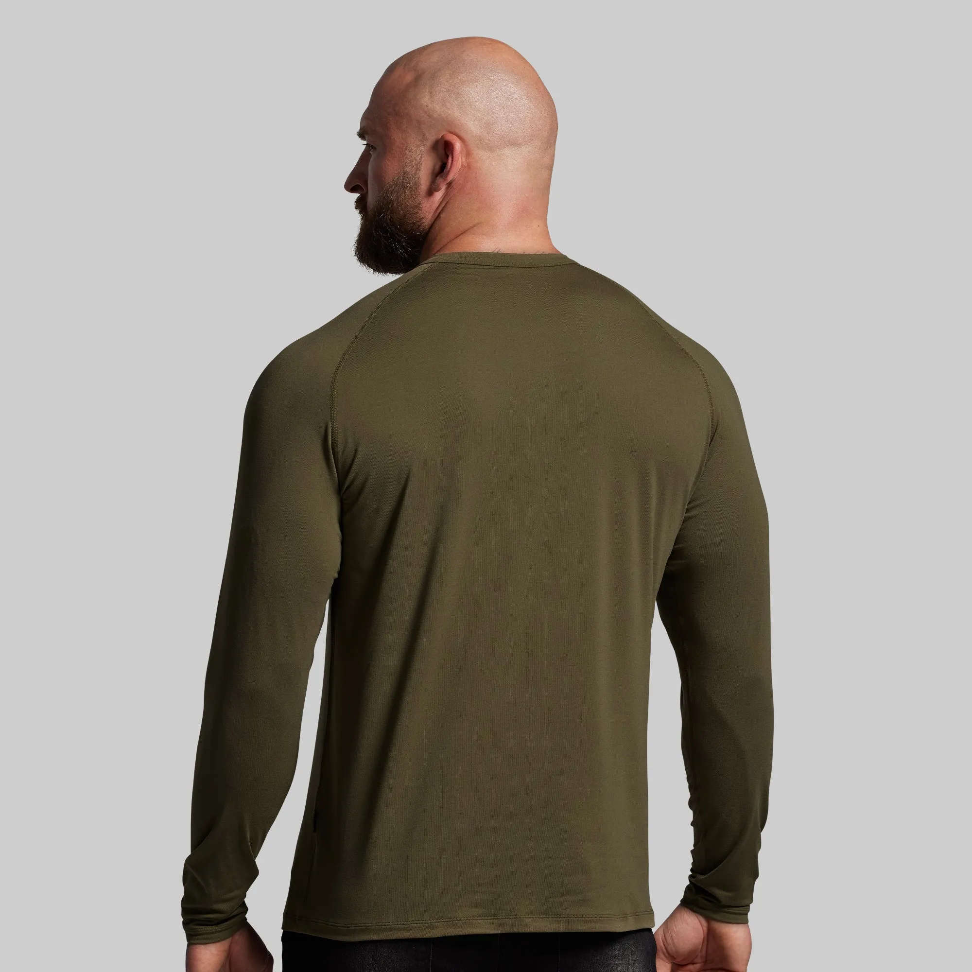 BP Premium Basic Henley (OD Green) sold by Born Primitive product image thumbnail 2