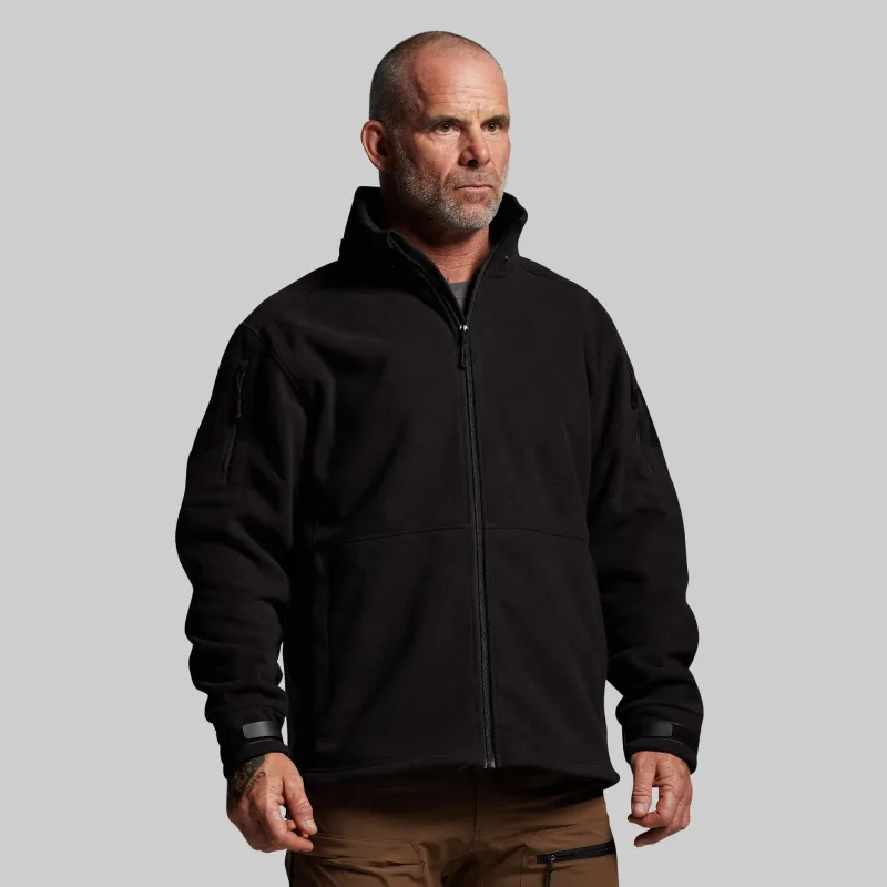 Headwind Fleece Jacket (Black) sold by Born Primitive